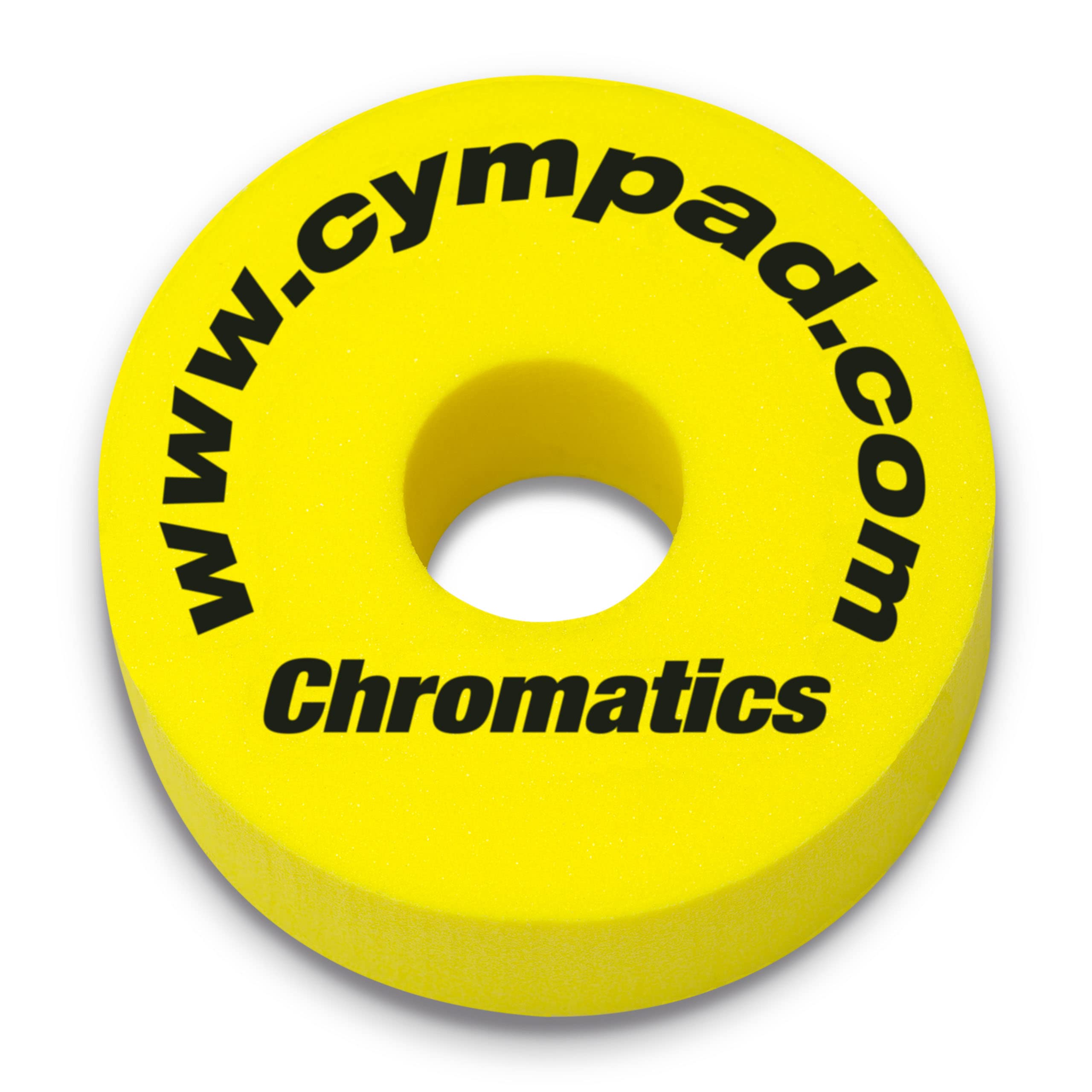 Cympad Chromatics Foam Cymbal Washer Set 40/15Mm Yellow