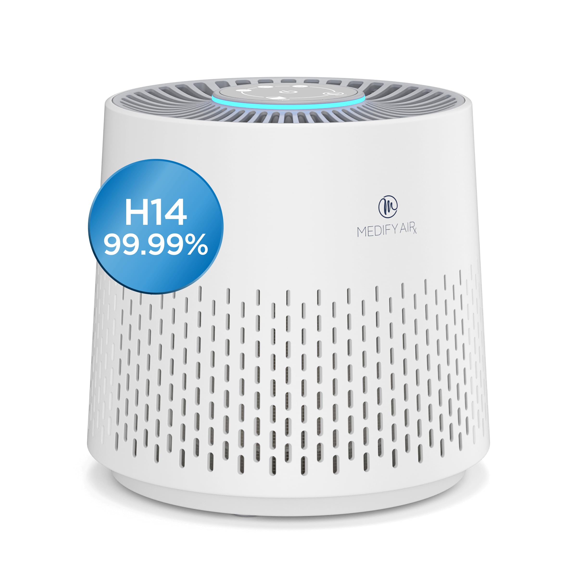 Medify Ma 12 Pro Air Purifier With True Hepa H14 Filter | 405 Ft Per Hour For Smoke, Odors, Pollen, Pets | 99.99% Removal To 0.1