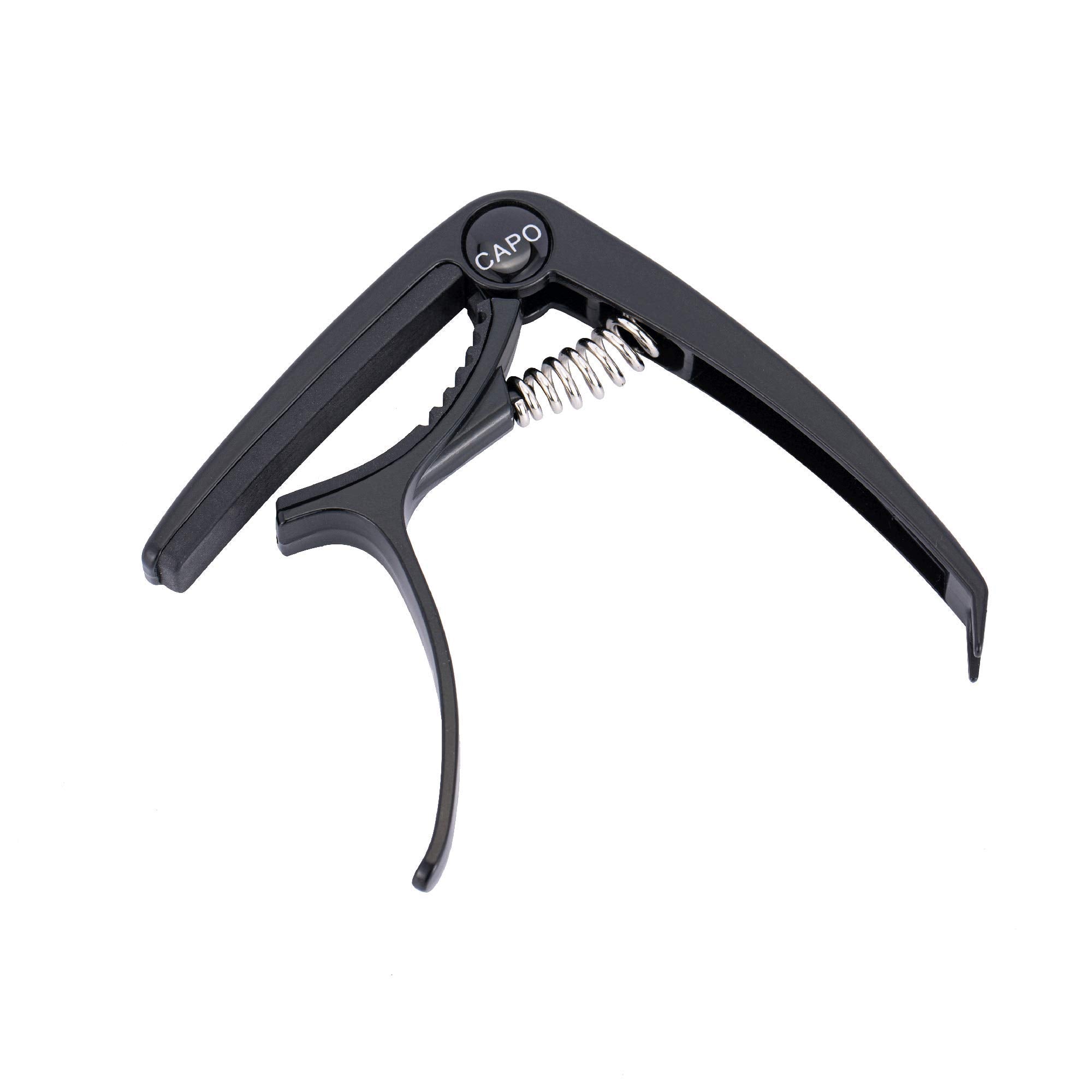 Guitar Capo 2 Pack Acoustic Capo Guitar Clamp For Acoustic Electric Bass Guitar Ukulele (2 Pcs Black)