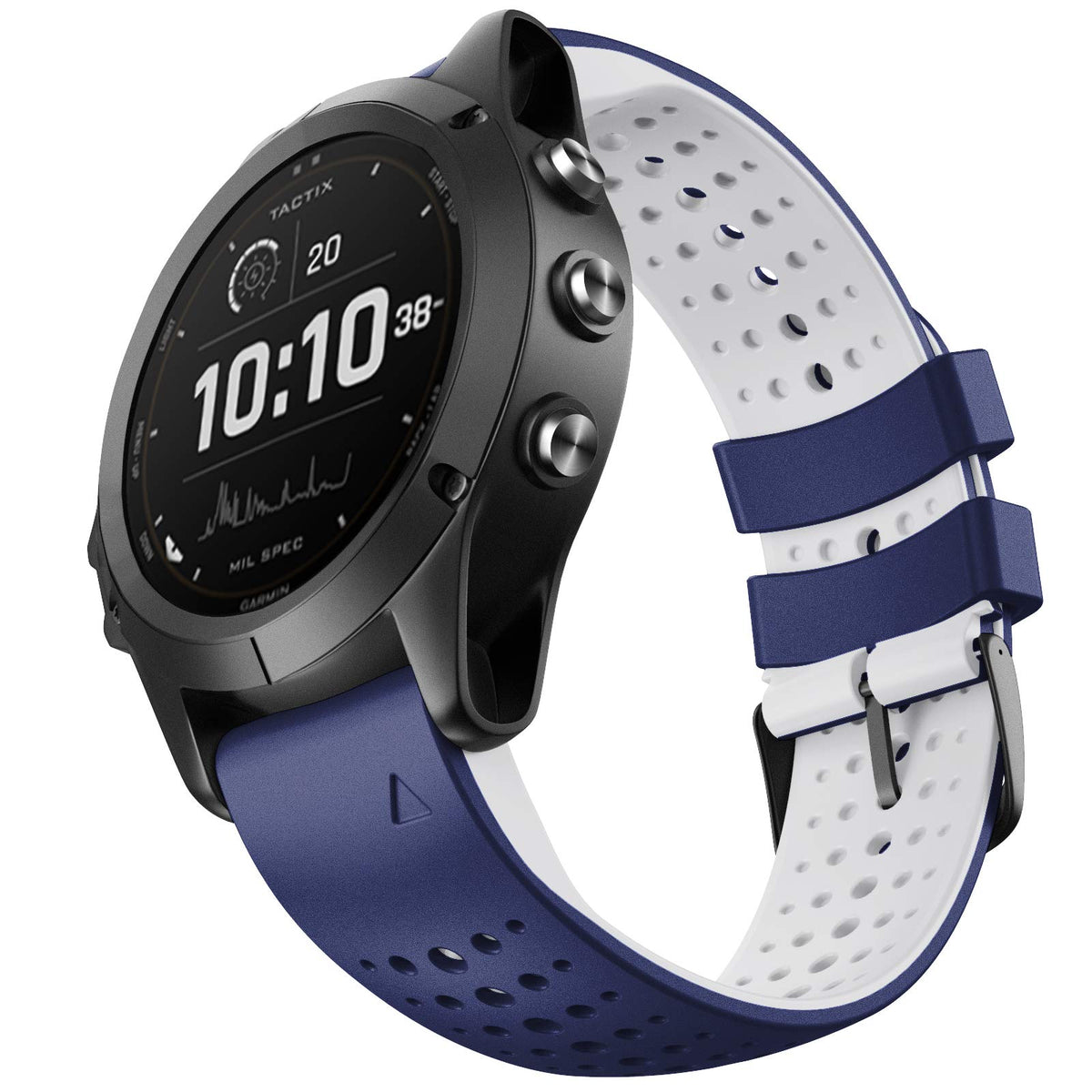Notocity For Fenix 6 Band 22Mm Silicone Watch Bands For Fenix 7/Fenix 6/ Fenix 5/Fenix 5 Plus/Fenix 6/Fenix 6 Pro/Forerunner 935