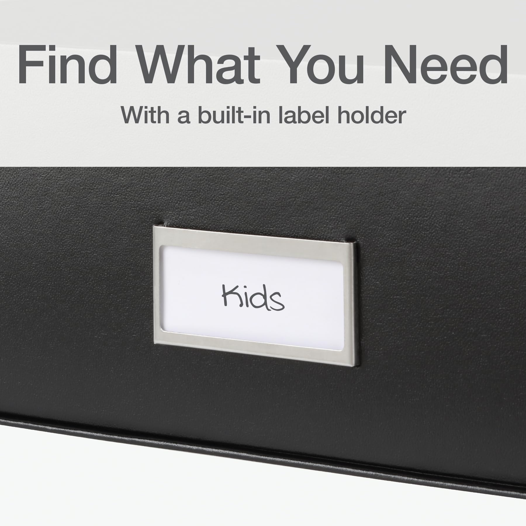 Oxford Keepsake Box, Protective Storage Box, Home And Office Organizer, Photo Storage Box, Souvenir Organizer, Medium, 12' X 12' X 4 1/4' (41788)