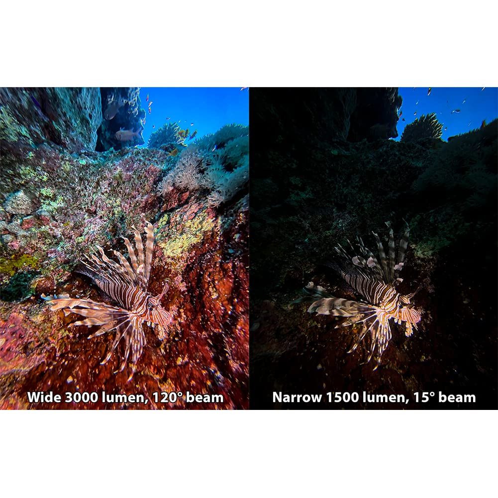 Sealife Micro 3.0 Pro Dual Beam Set With Sea Dragon 3000Sf Pro Dual Beam 3000 Cob Led Lumens Photo Video Light And Micro 3.0 Und