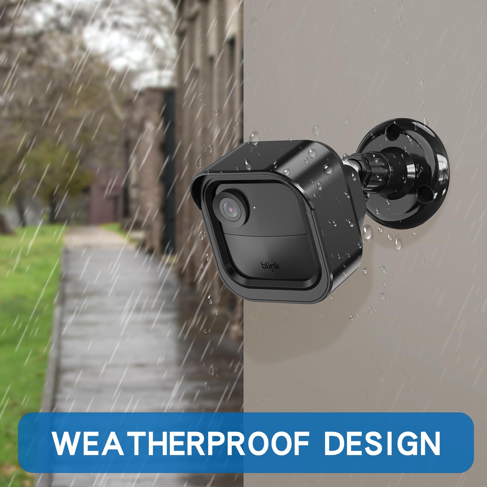 Hogee All New Blink Outdoor 4 (4Th Gen) Camera Mount, Weatherproof Protective Housing And 360 Adjustable Mount With Sync Module