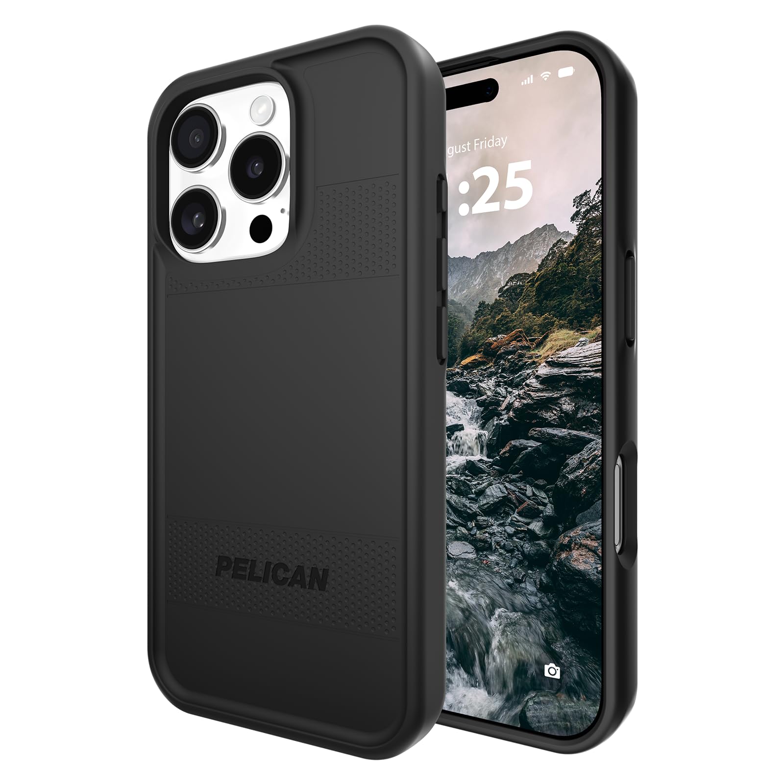 Pelican Protector Iphone 16 Pro Case [Compatible With Magsafe] Rugged Magnetic Phone Case With 16Ft Military Grade Drop Protecti
