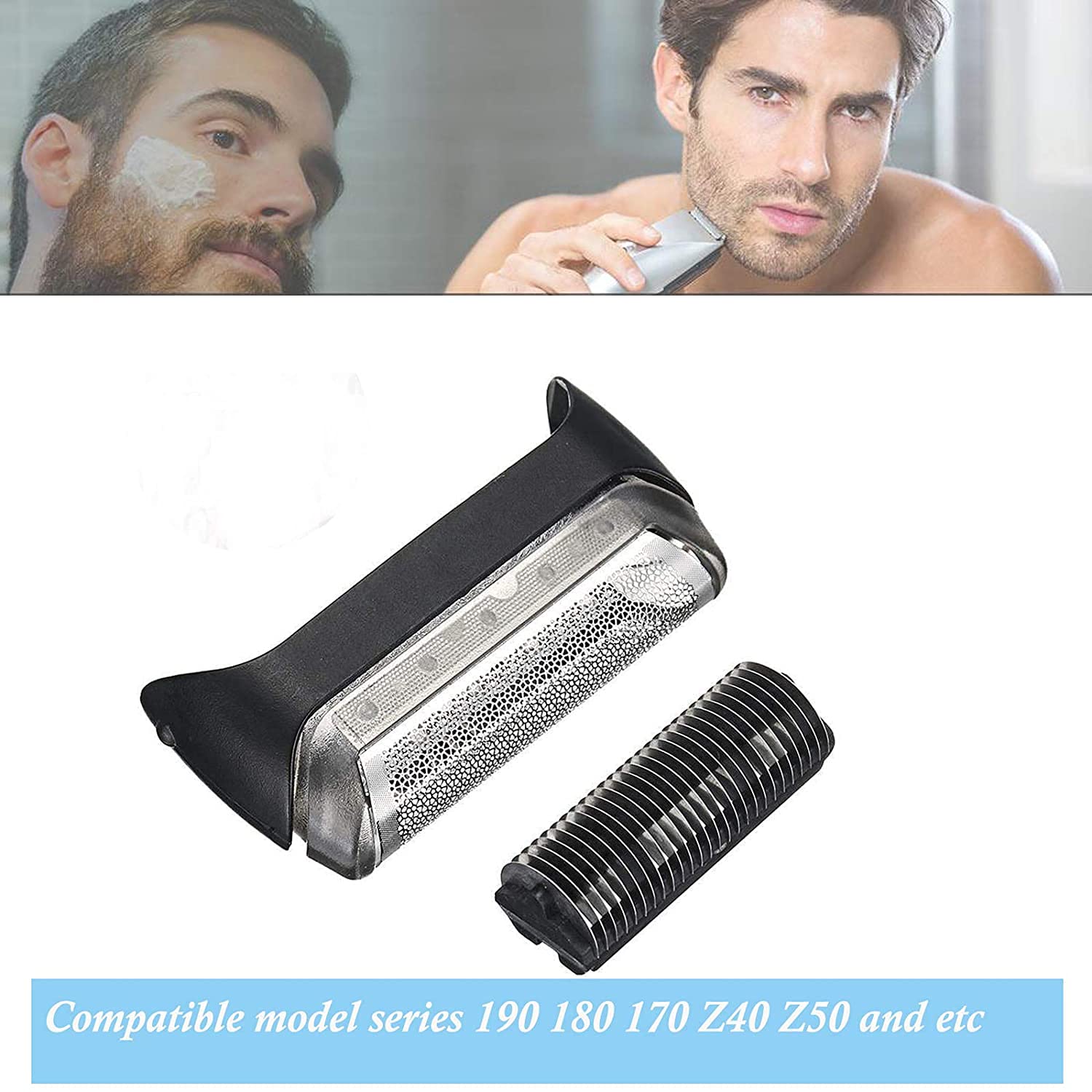 ???????? ???????????????? 10B Replacement Foil & Cutter For Compatible With Bra Un Cruzer, 10B/20B 1000/2000 Series Shaver Head