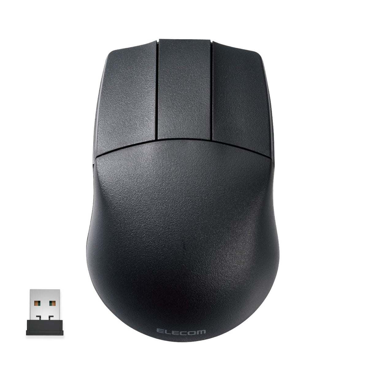 Elecom  Japan Brand  Wireless 2.4Ghz Connection, Basic 3D Cad Mouse, No Scroll Wheel, 3 Button Computer Mouse With Smooth Optica