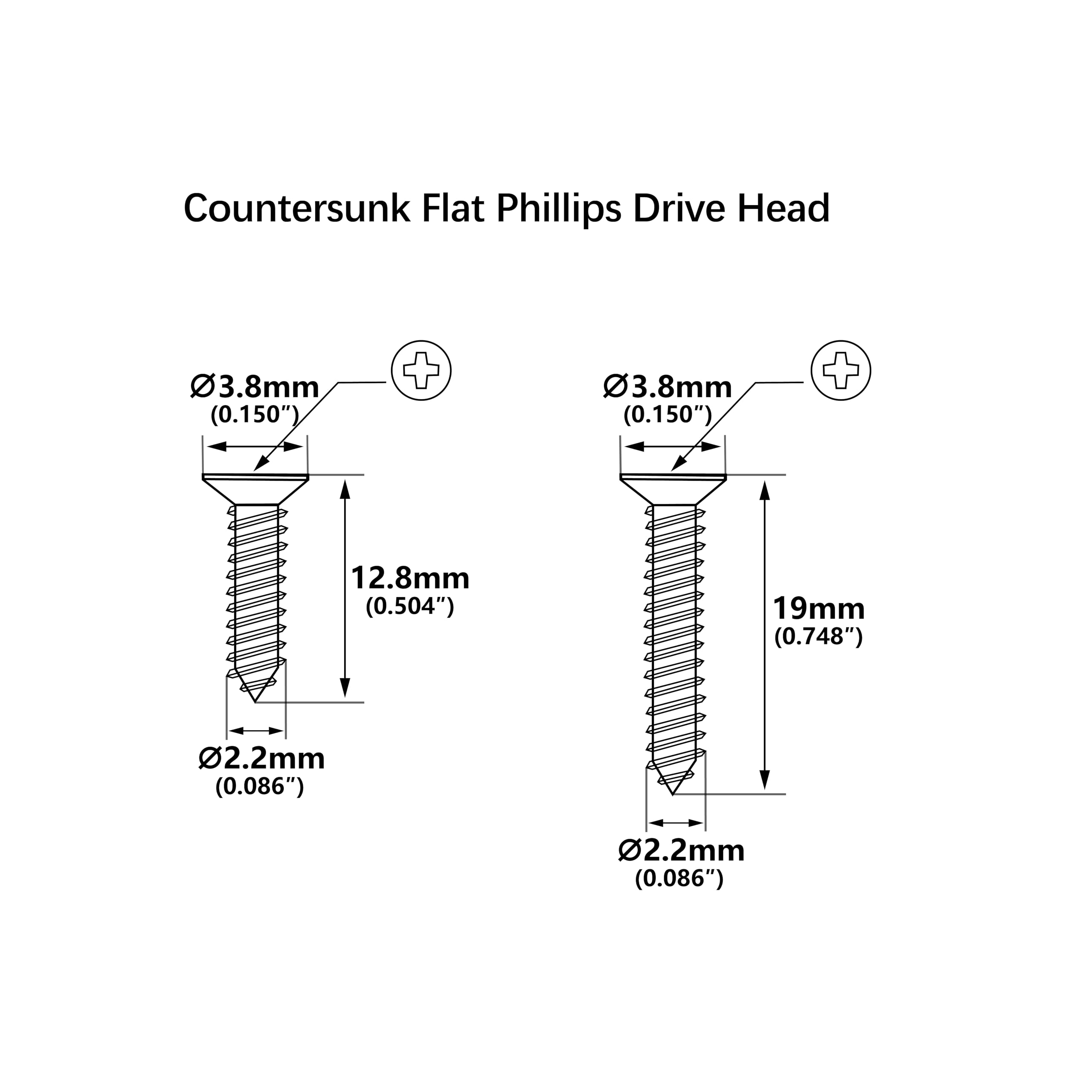 Banworks Imperial Guitar Humbucker Pickup Frame Mounting Screws Set Flat Head Countersunk Pickup Ring Mounting Screws Kit For Gi