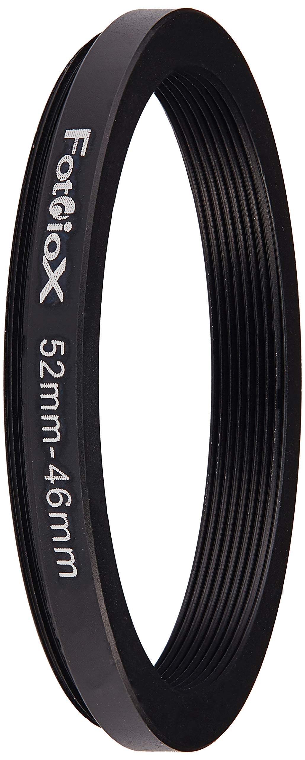 Fotodiox Metal Step Down Ring, Anodized Black Metal 52Mm 46Mm, 52 46 Mm