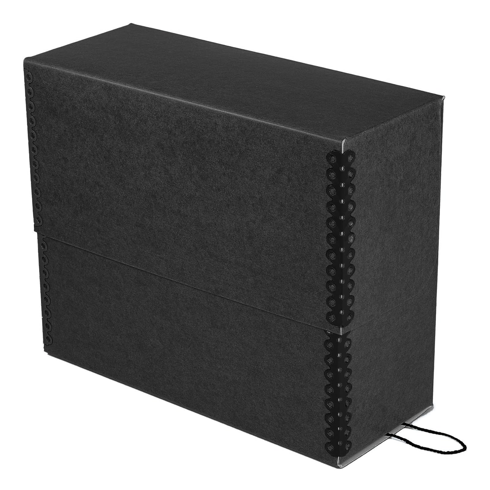 Lineco Archival Document Storage Box With Metal Edge, Acid-Free Gray Boxboard, Organize And Store Files, Prints, Photos, Jumbo-S