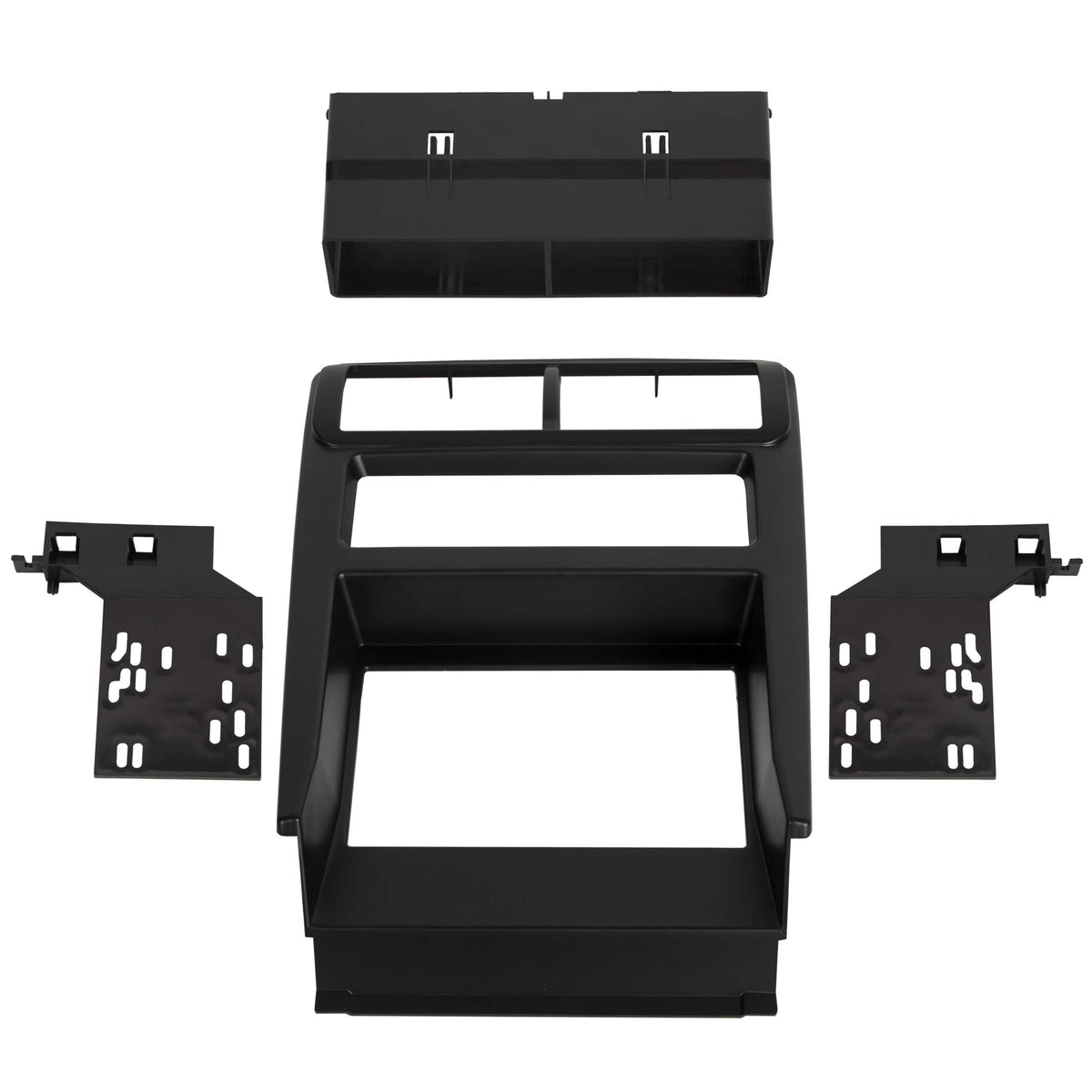 Hecasa Car Stereo Radio Double Din Compatible With 1994 2002 Mustang Installation Dash Kit Bezel