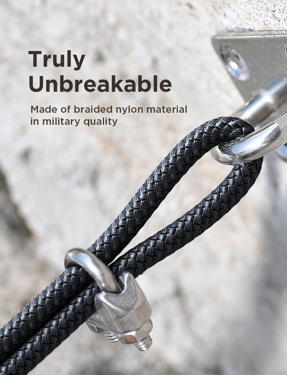 Ainope [3M/10Ft Extension Cable Nylon Braided Usb C Extender Usb 3.2(10Gbps) Sync Transfer 100W/5A Fast Charging Compatible With