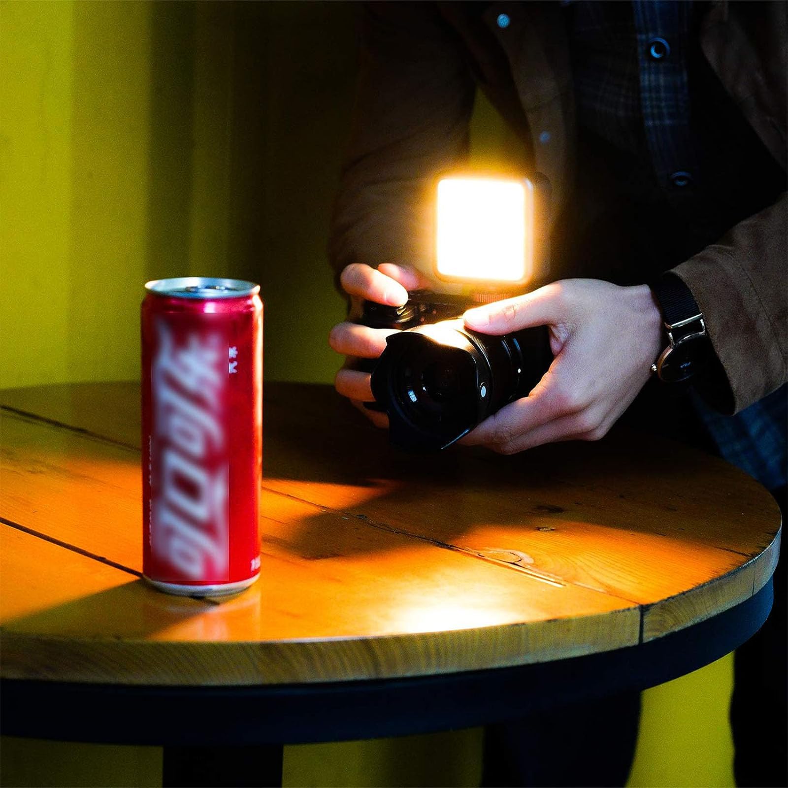 Ulanzi Vl49 Rgb Video Lights, Led Camera Light 360 Full Color Portable Photography Lighting W 3 Cold Shoe, 2000Mah Rechargeable