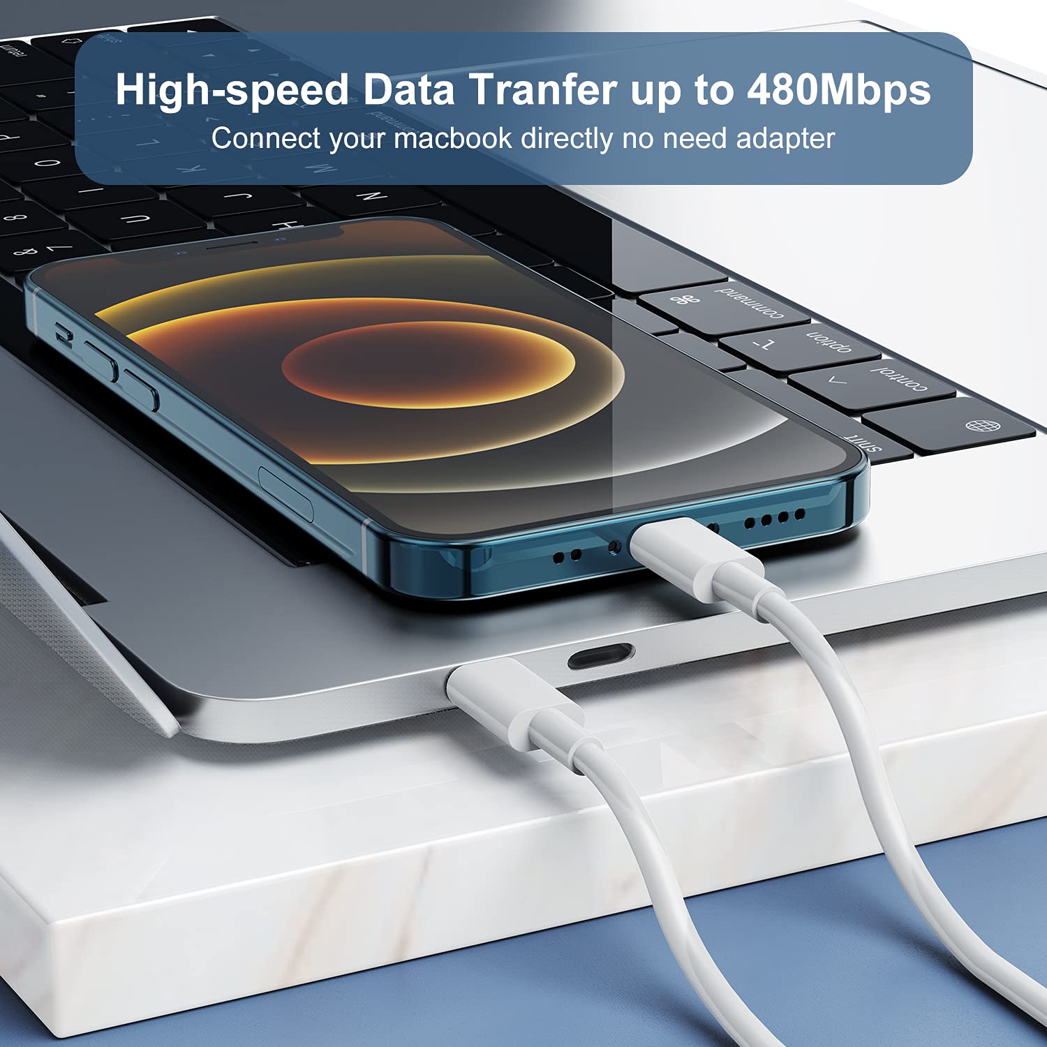 6Ft Iphone Charger Usb C Lightning Cable,Usbc To Lighting Fast Charging Cord For Iphone 13 12 Charger Cable 6 Ft?Apple Mfi Certi