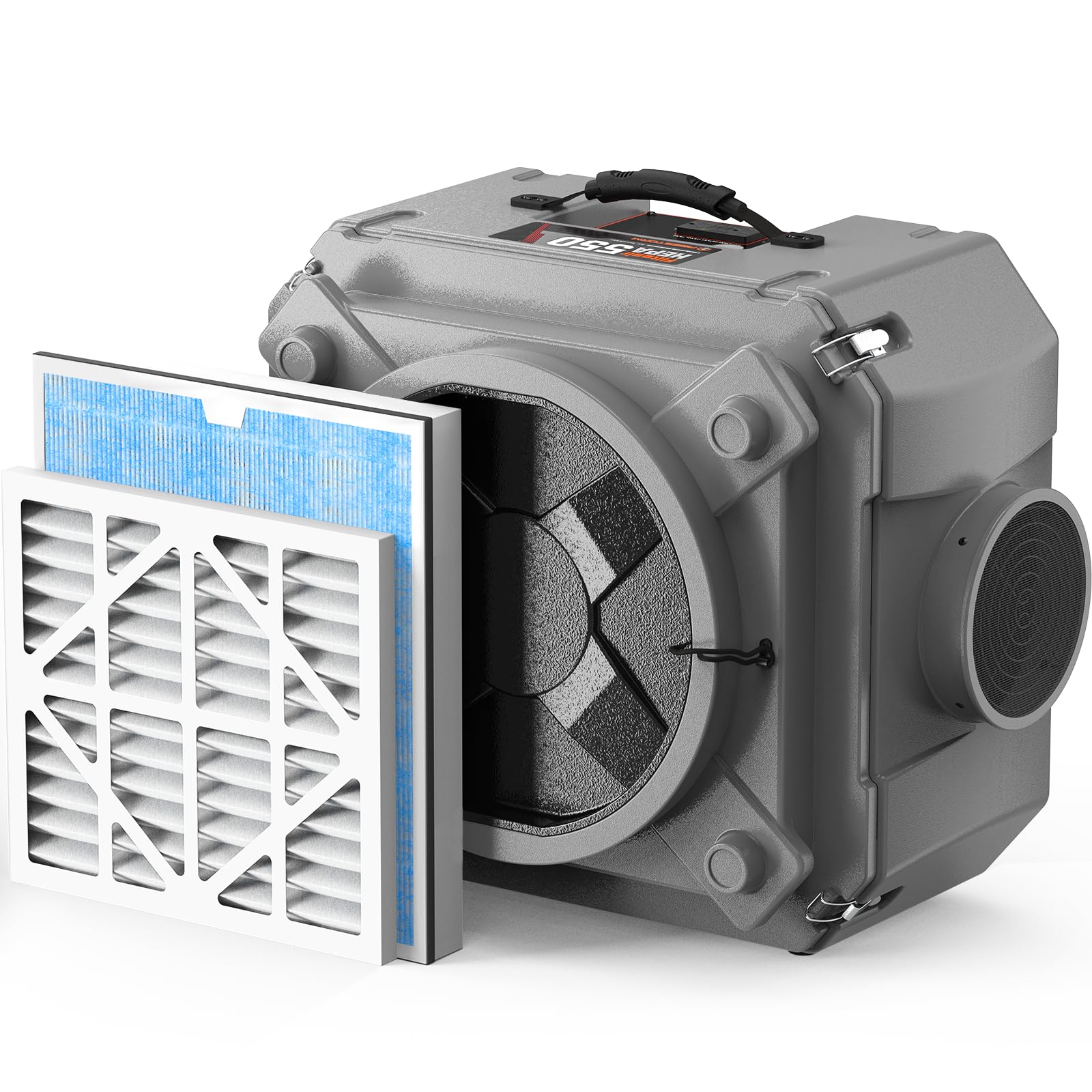 Abestorm Air Scrubber, Negative Air Machine with 3-Stage Filtration &16 Inch Air Inlet for Home, Industrial and Commercial Air P