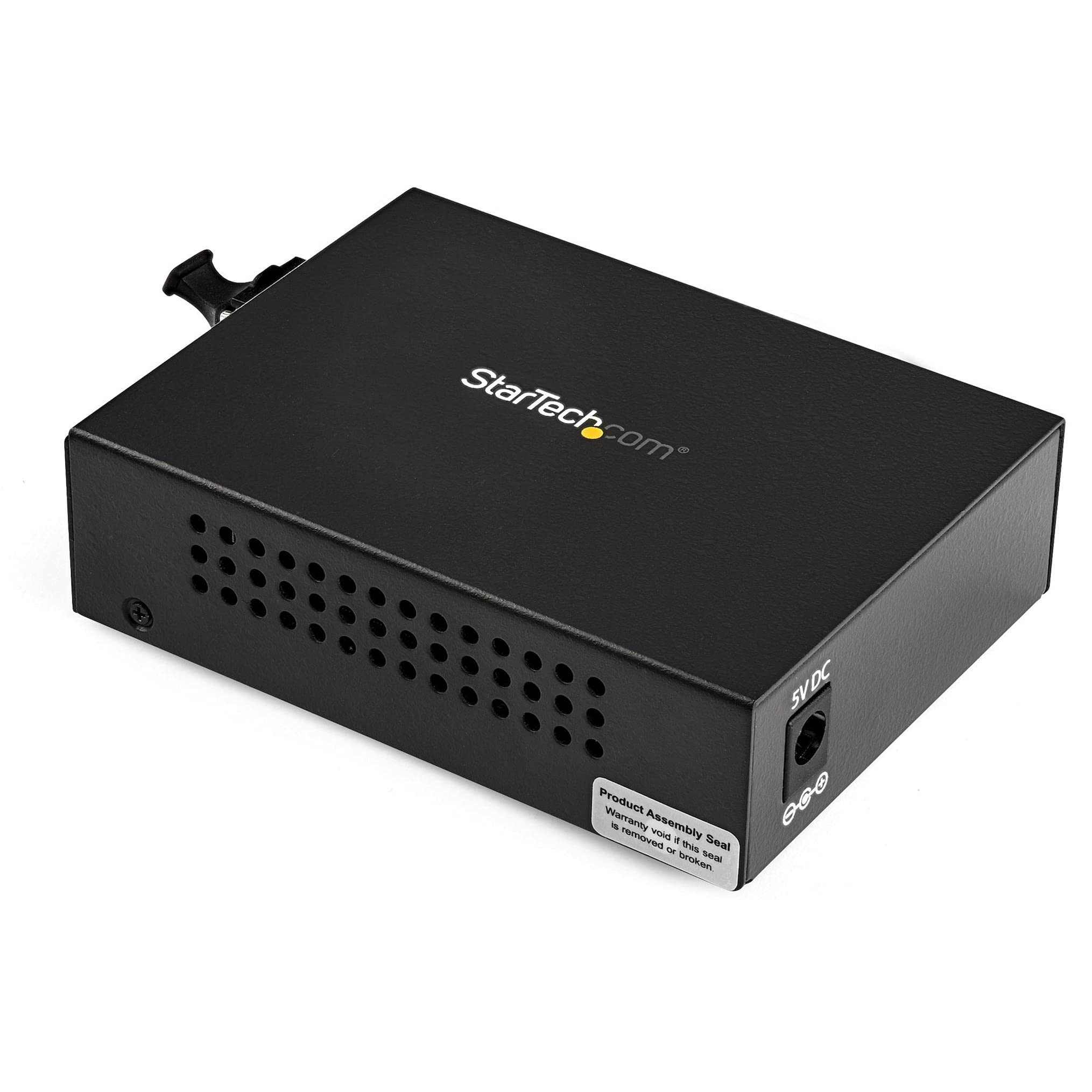 Startech.Com Multimode (Mm) Lc Fiber Media Converter For 10/100/1000 Network   550M   Gigabit Ethernet   850Nm   With Sfp Transc