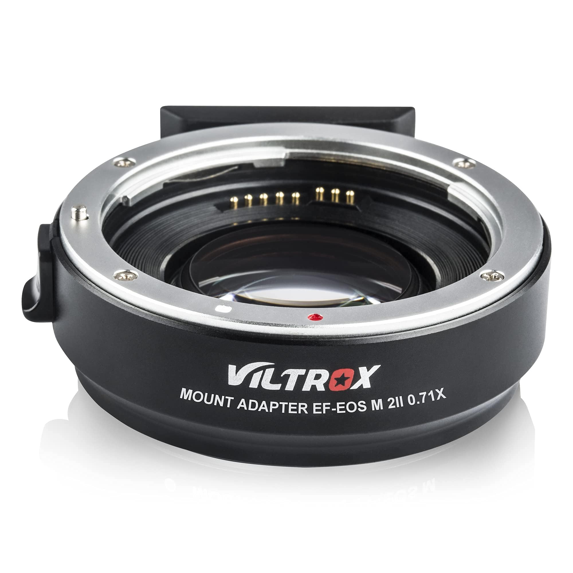 Viltrox Ef-M2 Ii Electronic Auto Focus 0.71X Reducer Speed Booster Lens Mount Adapter For Canon Ef Mount Lens To M4/3 Mft Camera