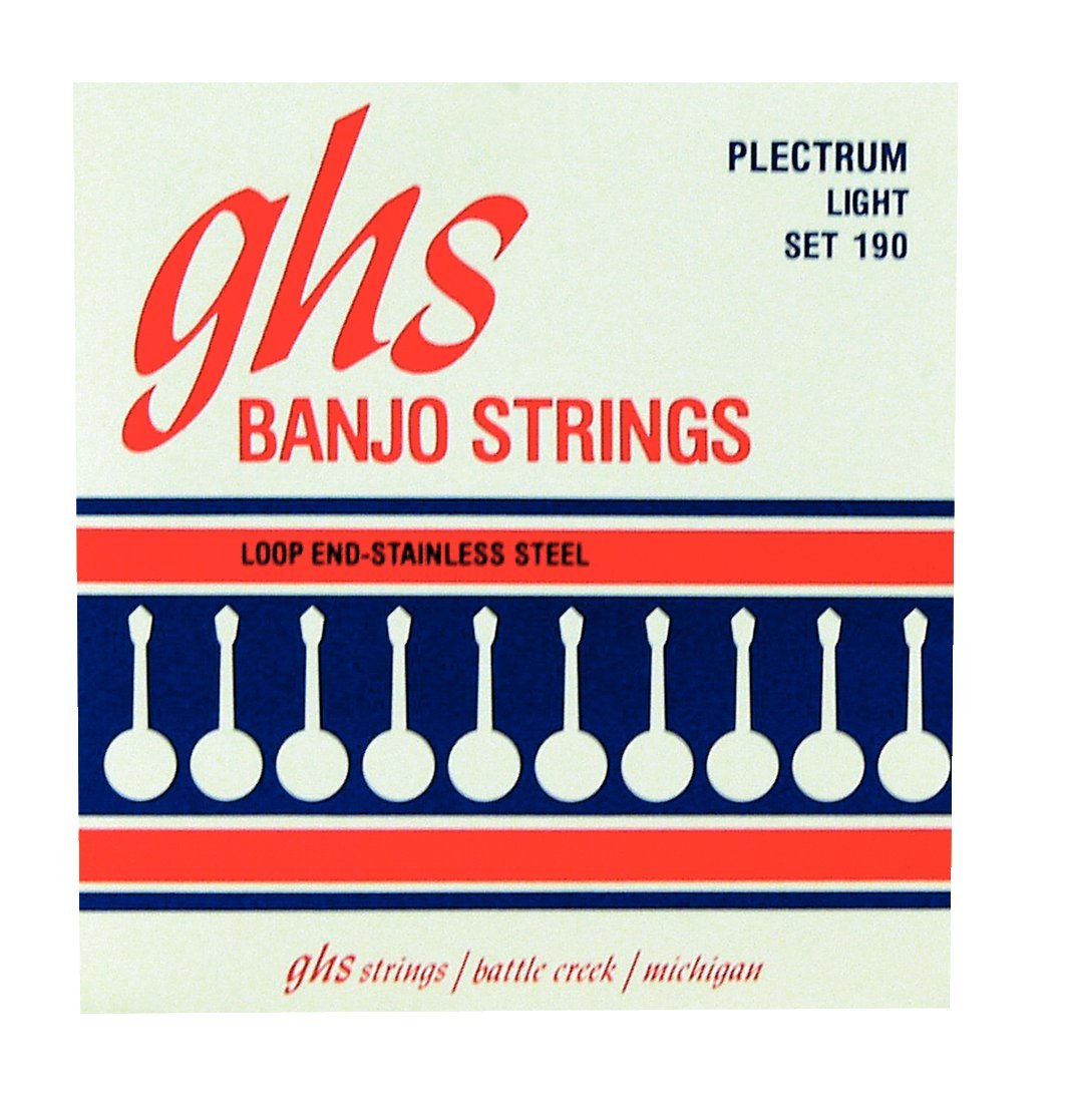 GHS Strings Banjo Strings (190 Set)