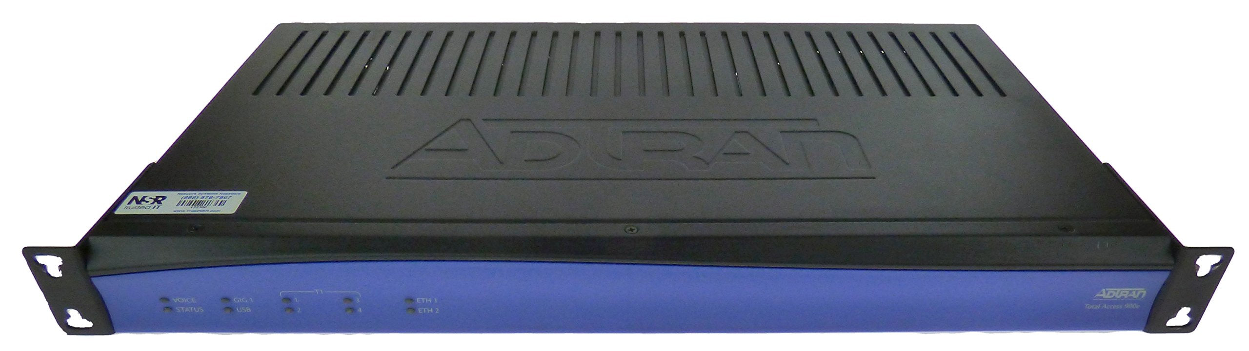 Adtran 4243924F1 Total Access 924E Gen 3 - Router - Desktop, Rack-Mountable, Wall-Mountable, Black/Blue