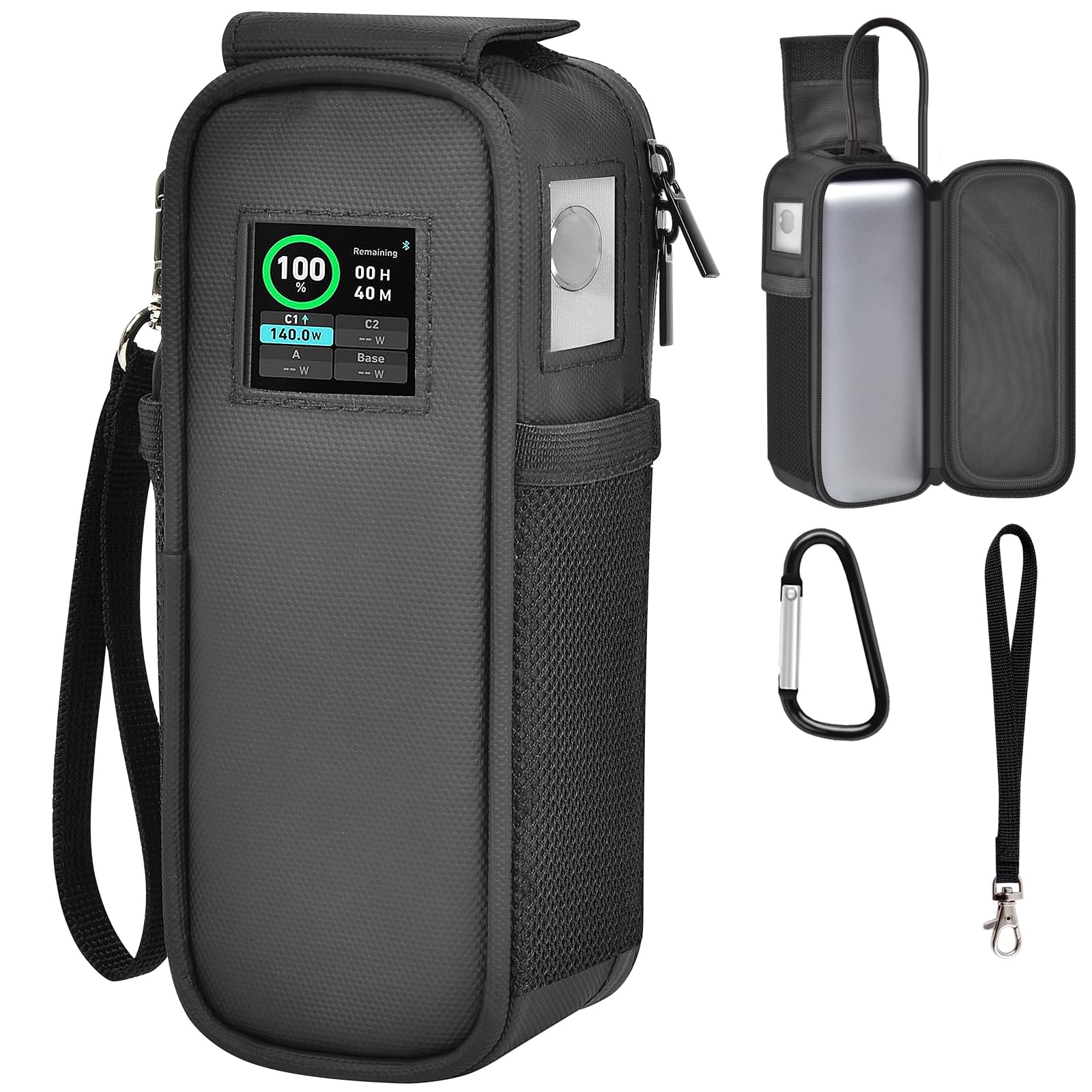 Case Compatible With Anker Prime 27,650Mah Power Bank 250W, Laptop Phone Computer Battery Chargers Travel Carrying Holder For An