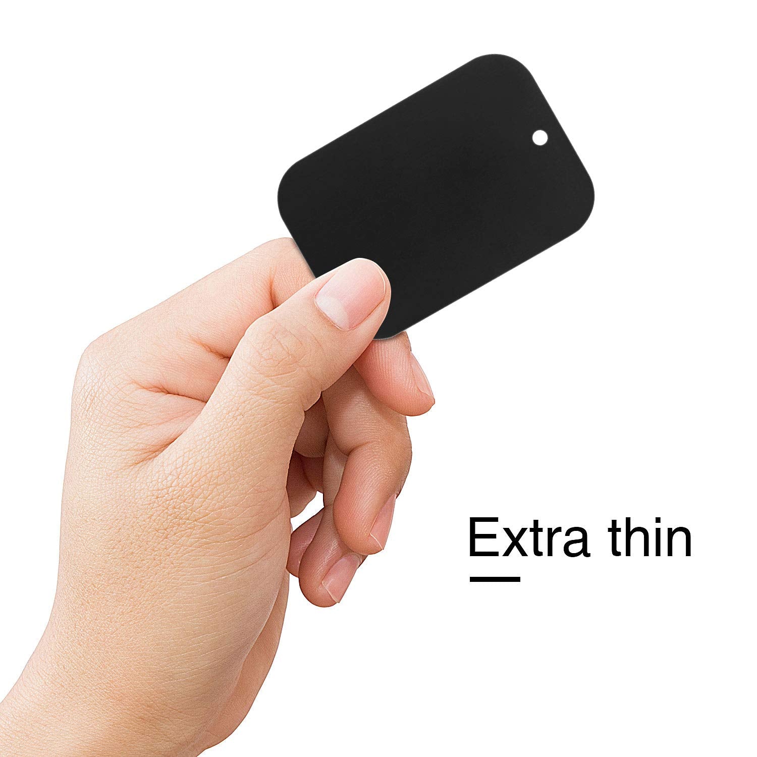 Weewooday 24 Pieces Metal Plates For Phone Magnet Car Magnetic Holder Cradle With Adhesive Mount For Magnetic Mounts Tablet, 12