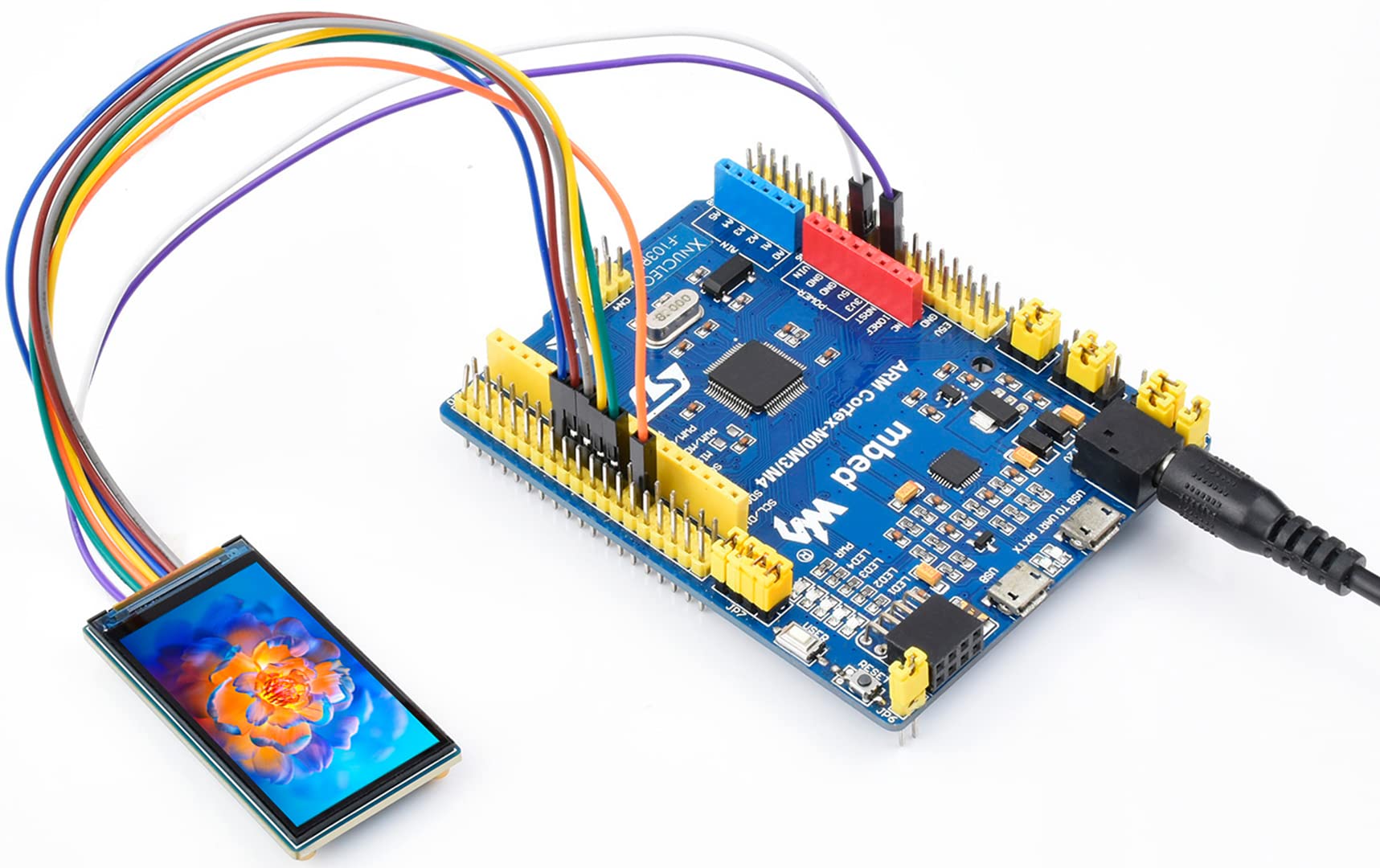 Waveshare 1.9Inch Lcd Display Module 170  320 Resolution Screen, 262K Rgb Display Color Spi Interface St7789V2 Driver, Compatibl