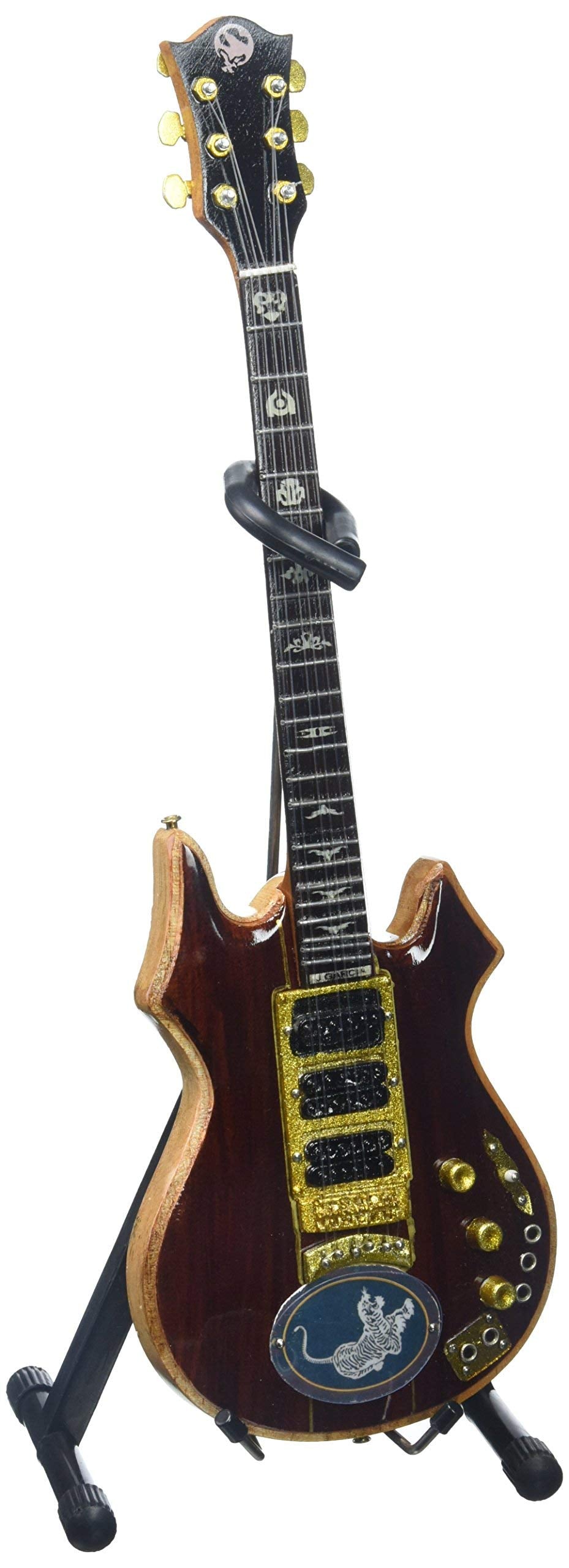 Axe Heaven Jg 063 Jerry Garcia Signature Tiger Mini Guitar