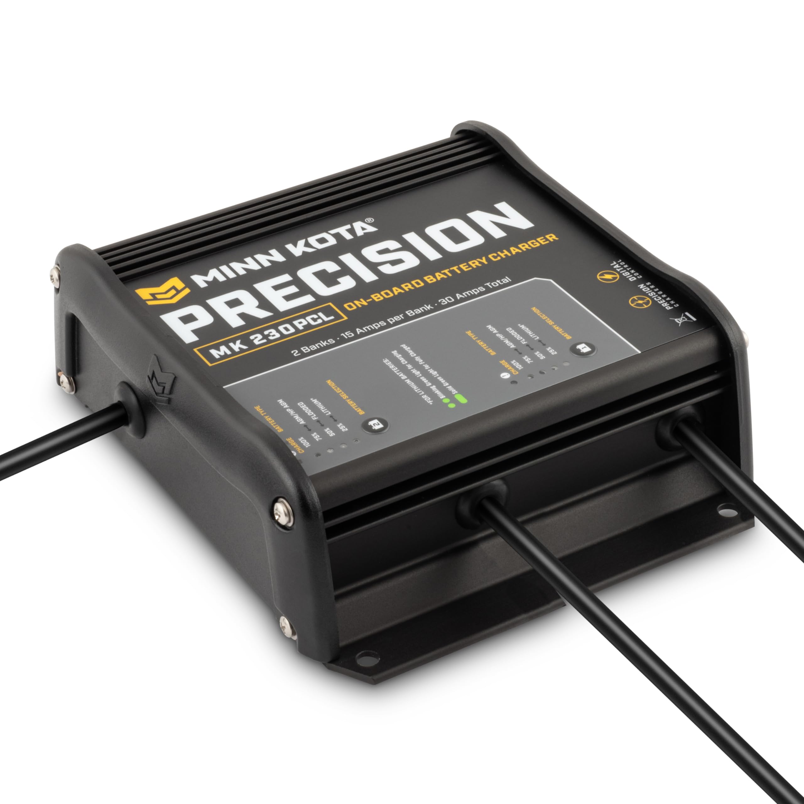 Minn Kota Precision Charger MK 230 PCL - 2 Bank x 15 Amp