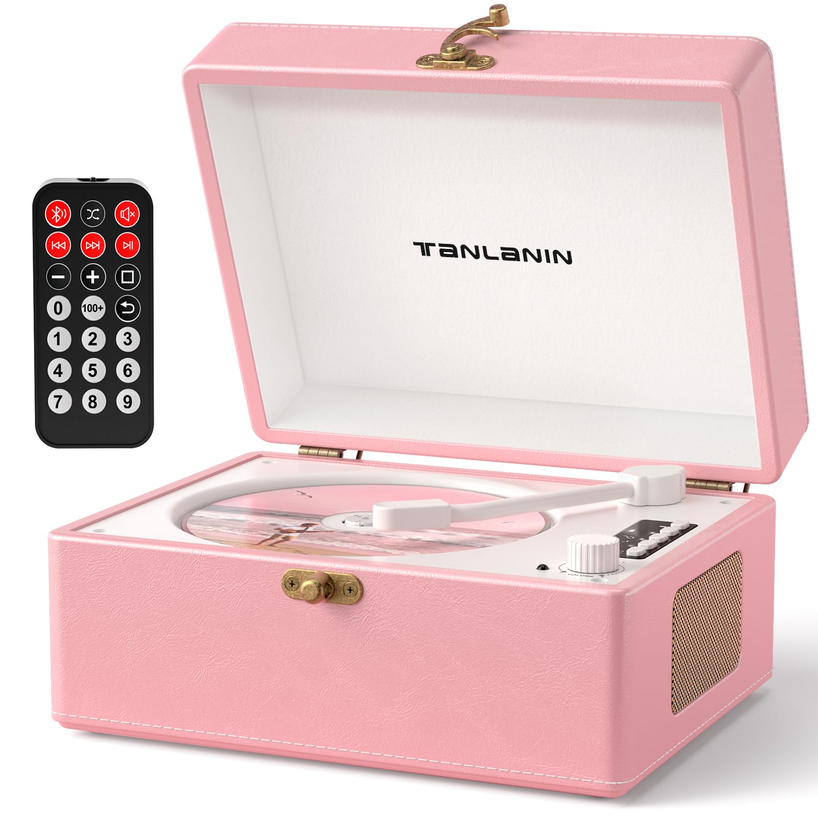 CD Player Portable for Home with Upgraded Speakers Bluetooth in/Out Rechargeable Desktop CD Player with LED Screen Boombox Wirel