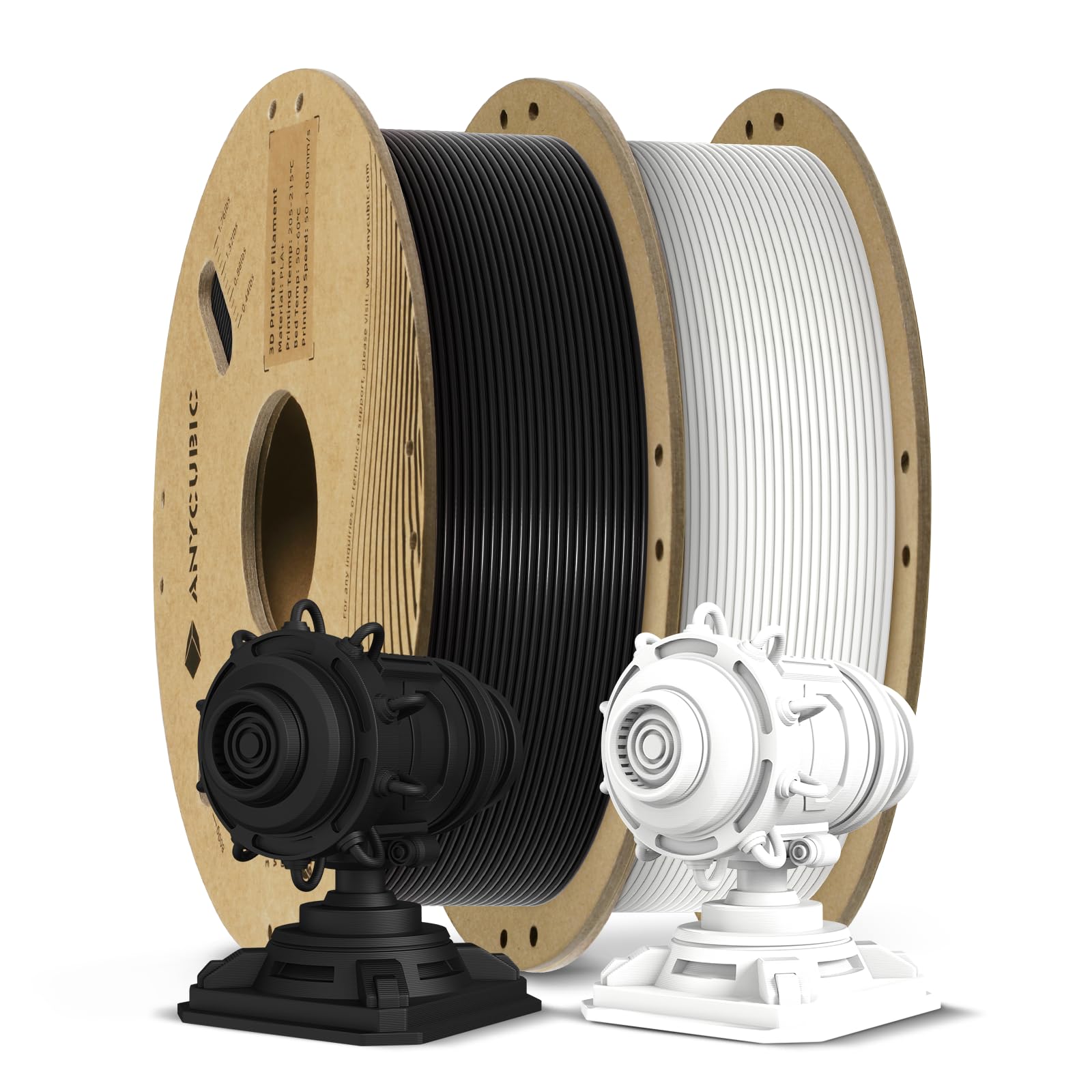 Anycubic Pla Plus (Pla+), Rfid 3D Printer Filament 1.75Mm Bundle, High Toughness, Dimensional Accuracy +/  0.02Mm, Print With Mo