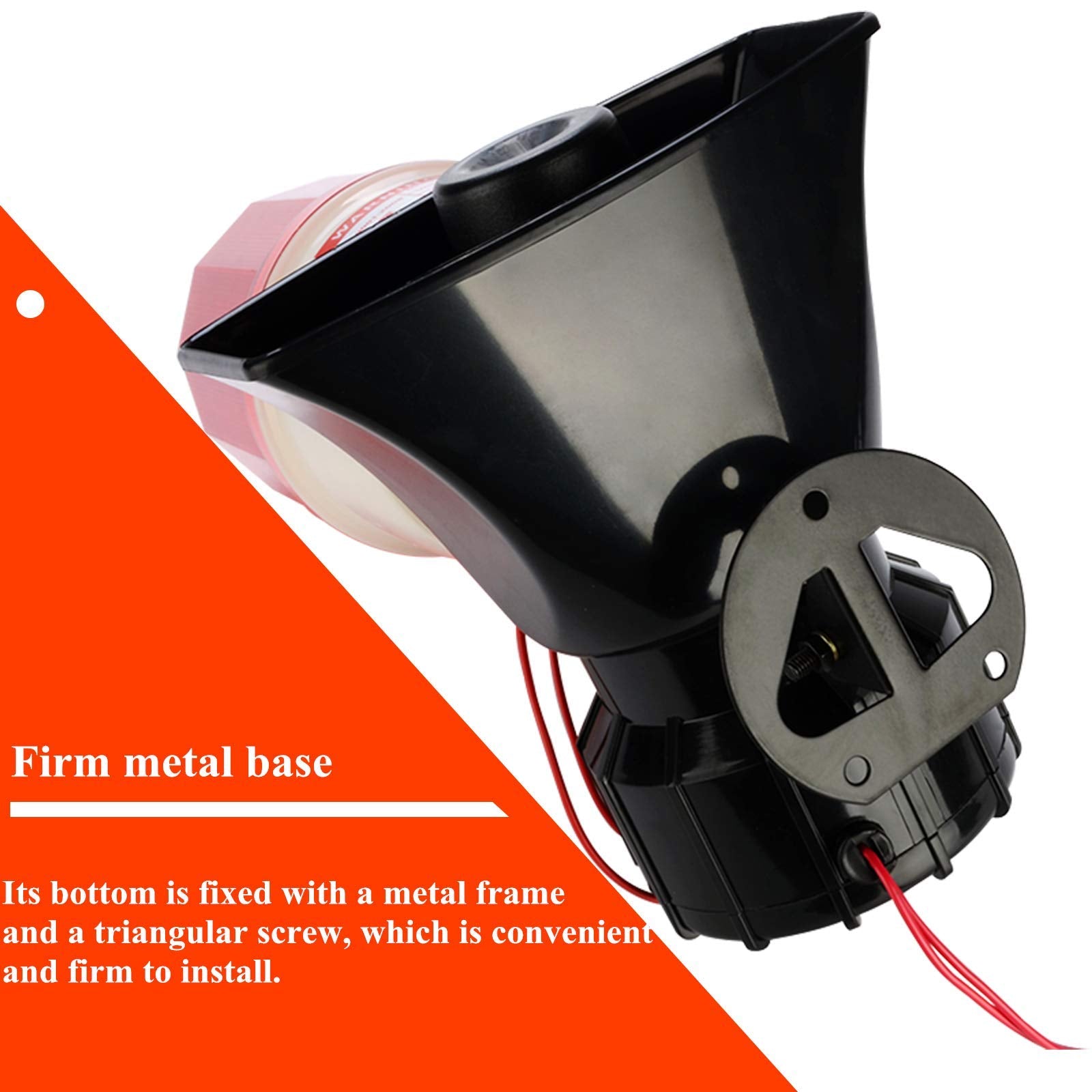 Alarm Siren With Strobe Light Industrial Sound And Light Alarm Siren Outdoor Siren Horn Alarm Warning Light Indoor Ac110V Emerge