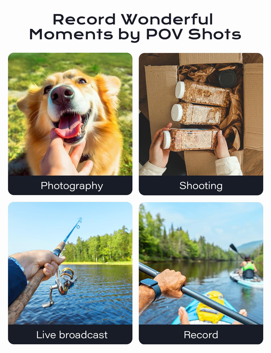 Tazeni Neck Phone Holder For Pov/Vlog Selfie, Magnetic Phone Chest Mount Hands-Free Fit Magsafe Magnetic Neck Mount For Phones W