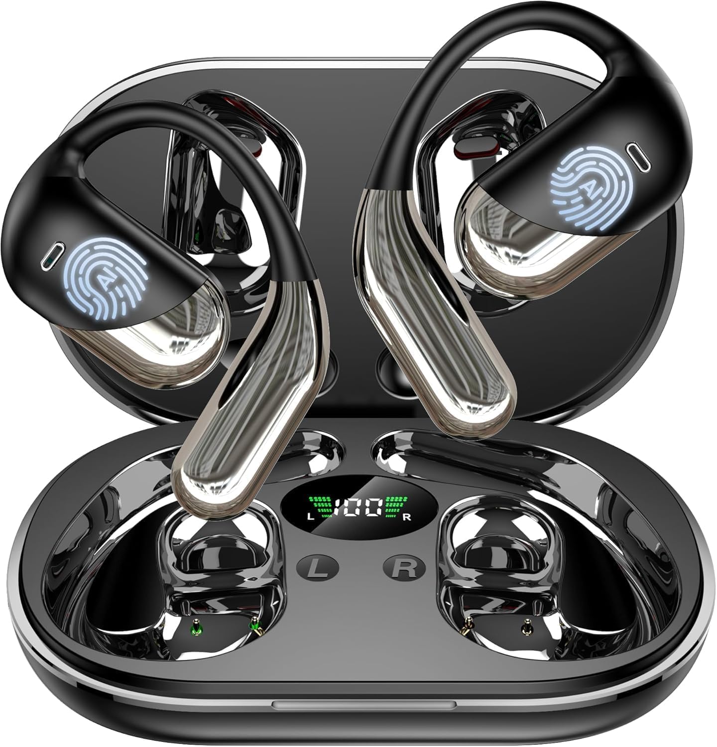 AI RealTime Translation Earbuds, 198 Languages, OpenEar, 60H Playtime