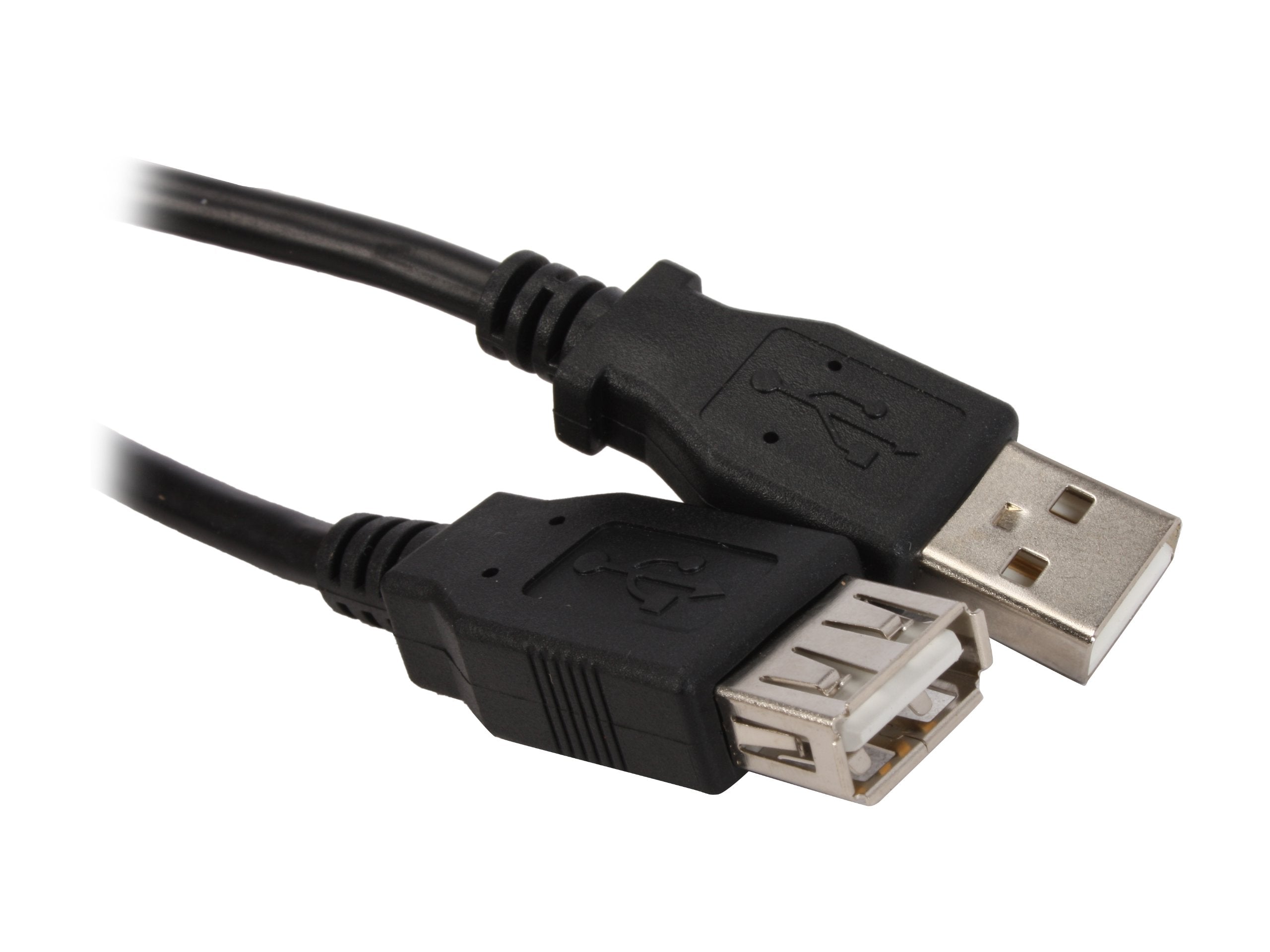 Nippon Labs Usb 15 Mf Bk 15 Feet Usb 2.0 M/F Extension Cable, Black