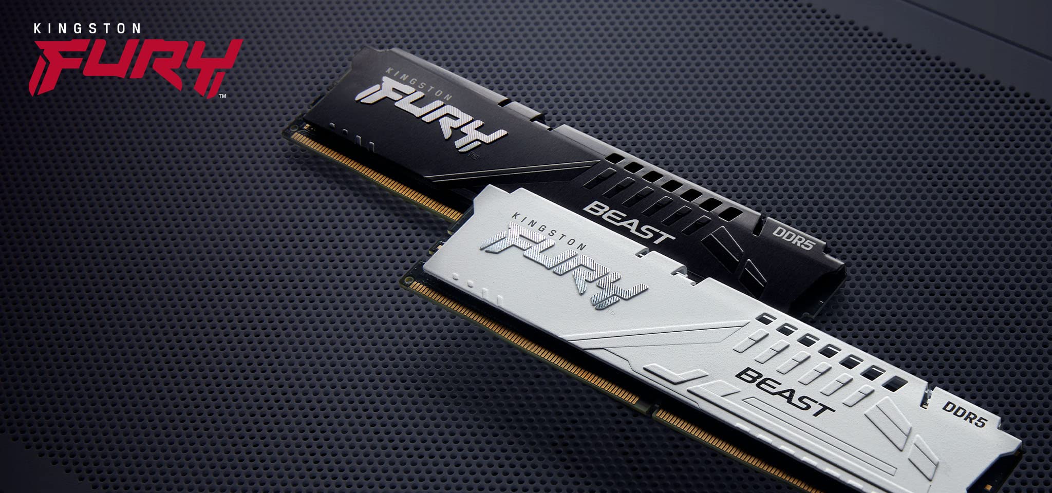 Kingston Fury Beast White 128Gb (4X32Gb) 5200Mt/S Cl40 Ddr5 Xmp Dimm | Overclocking | Plug N Play | Intel Xmp 3.0 | Kit Of 4 | K