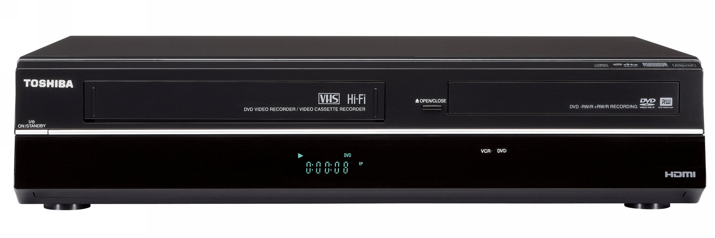 Toshiba DVR670/DVR670KU DVD/VHS Recorder with Built in Tuner, Black (2009 Model)