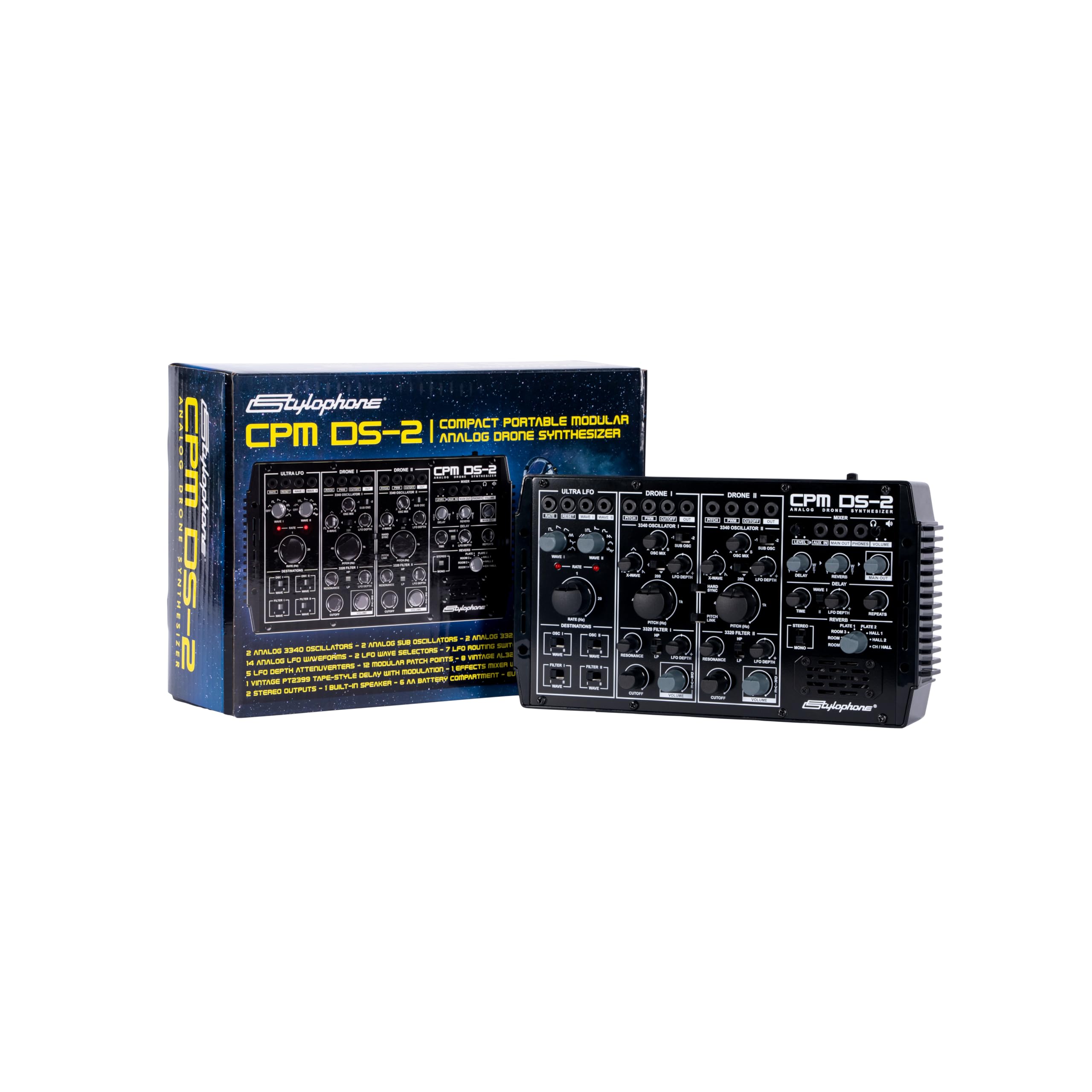 Stylophone Cpm Ds-2. Analog Drone Synthesizer.