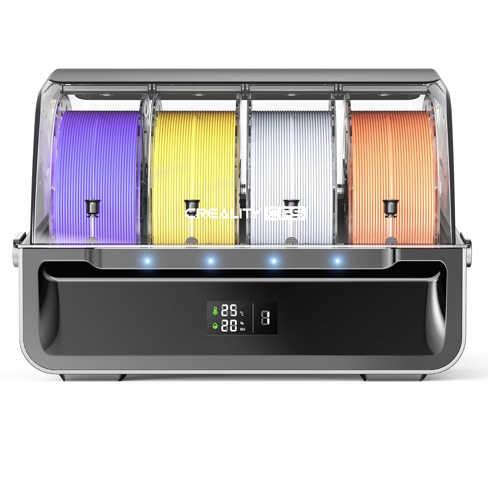 Creality Official CFS Multicolor 3D Printer Automatically Filament System, Moisture-Proof Filament Storage, Supports 4 Parallel 