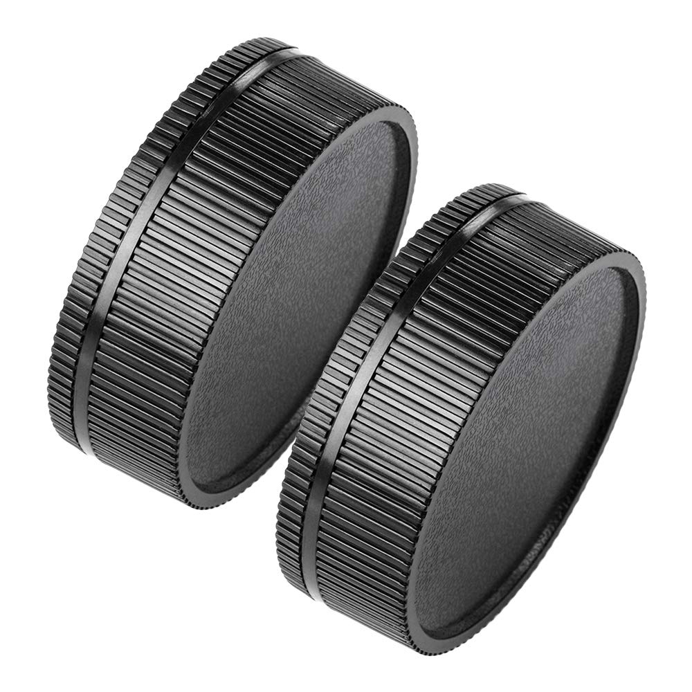 Body Cap And Lens Rear Cap Cover Replacement Set For Leica R Mount Lr Lens&Cameras,2 Sets