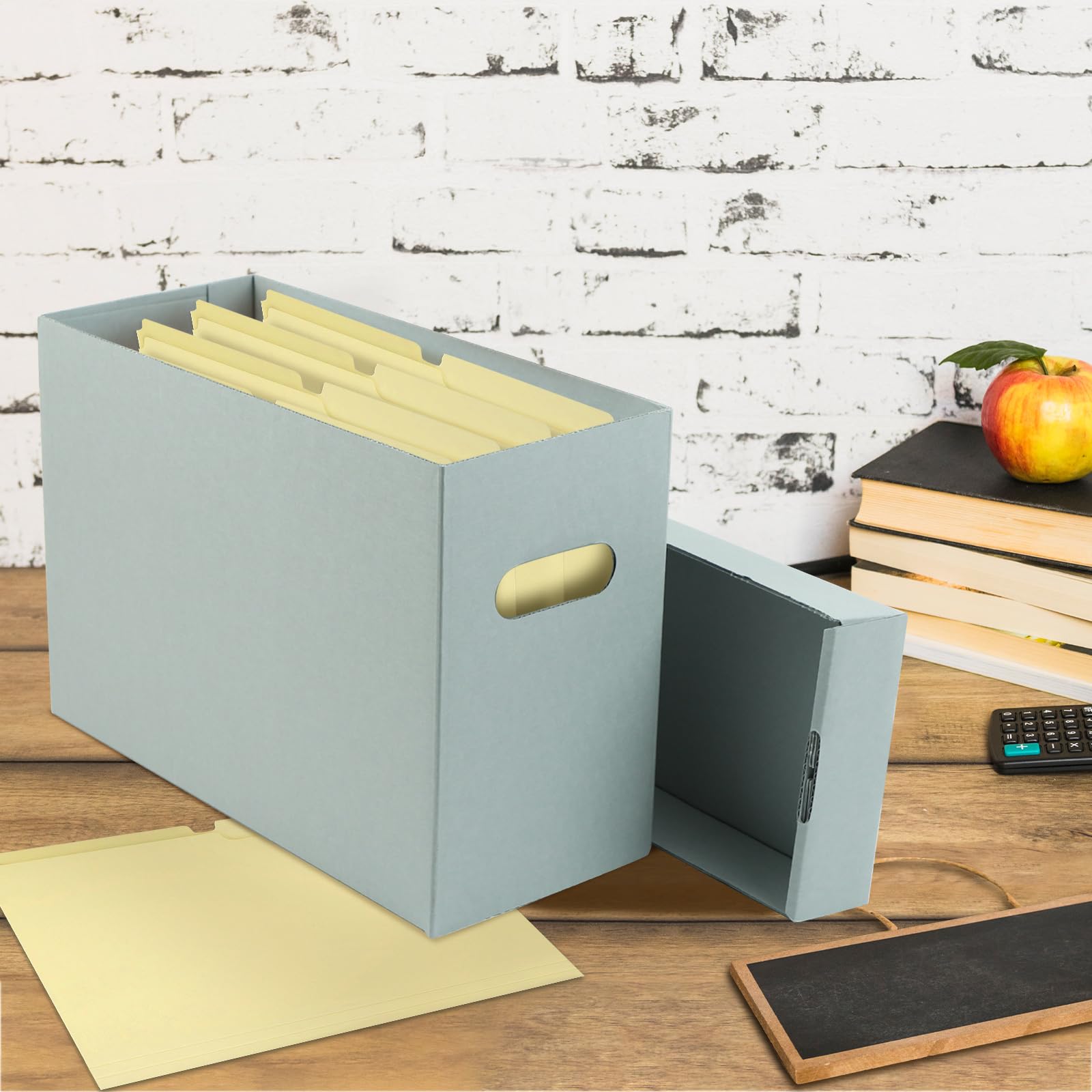 Lineco Archival Record Storage Cartons, Ready-To-Assemble Filing Boxes For Organizing And Storing Documents, Prints, Or Photos.