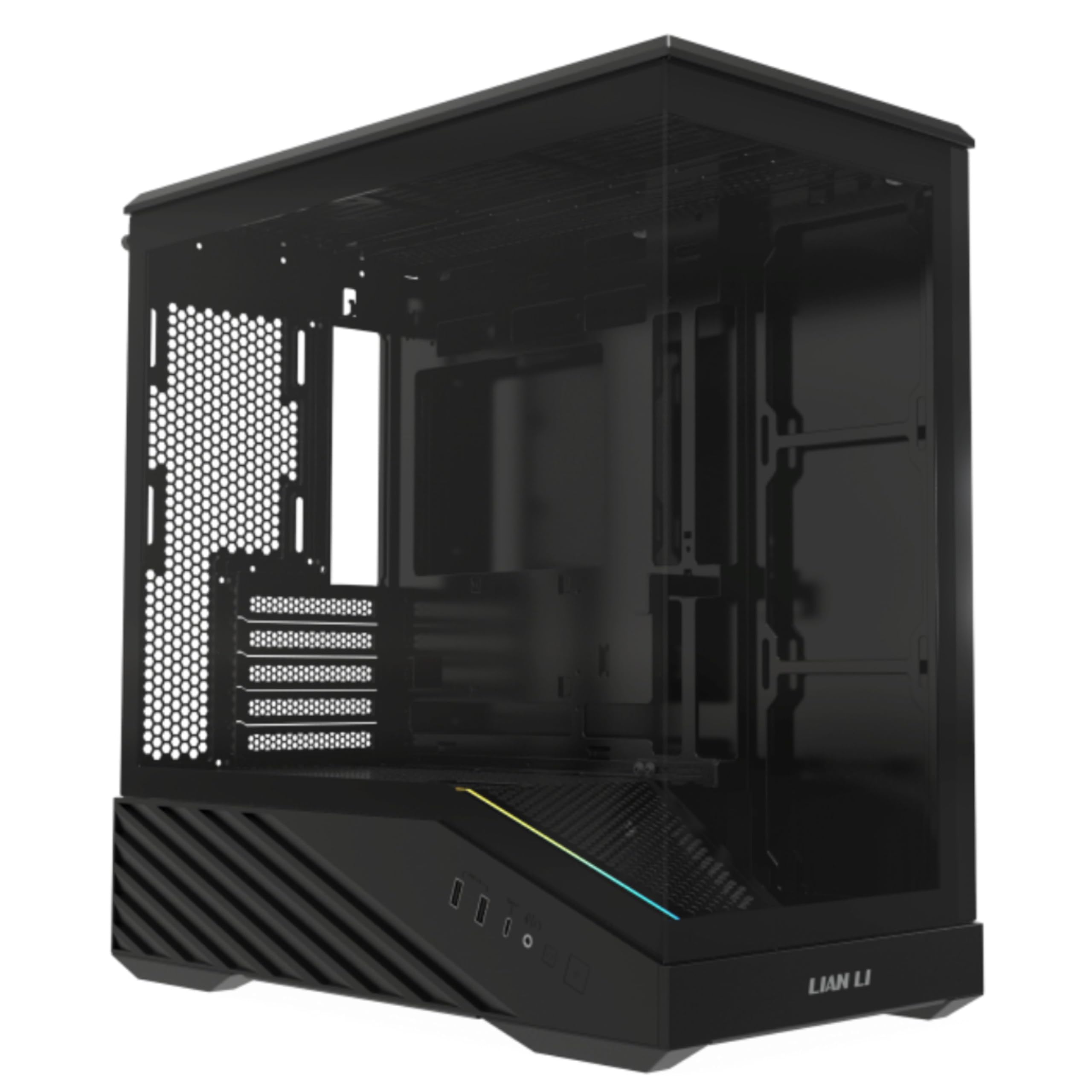 Lian Li Vector V100 MINI Micro Form Factor Compact PC Case - Black(V100MIX)