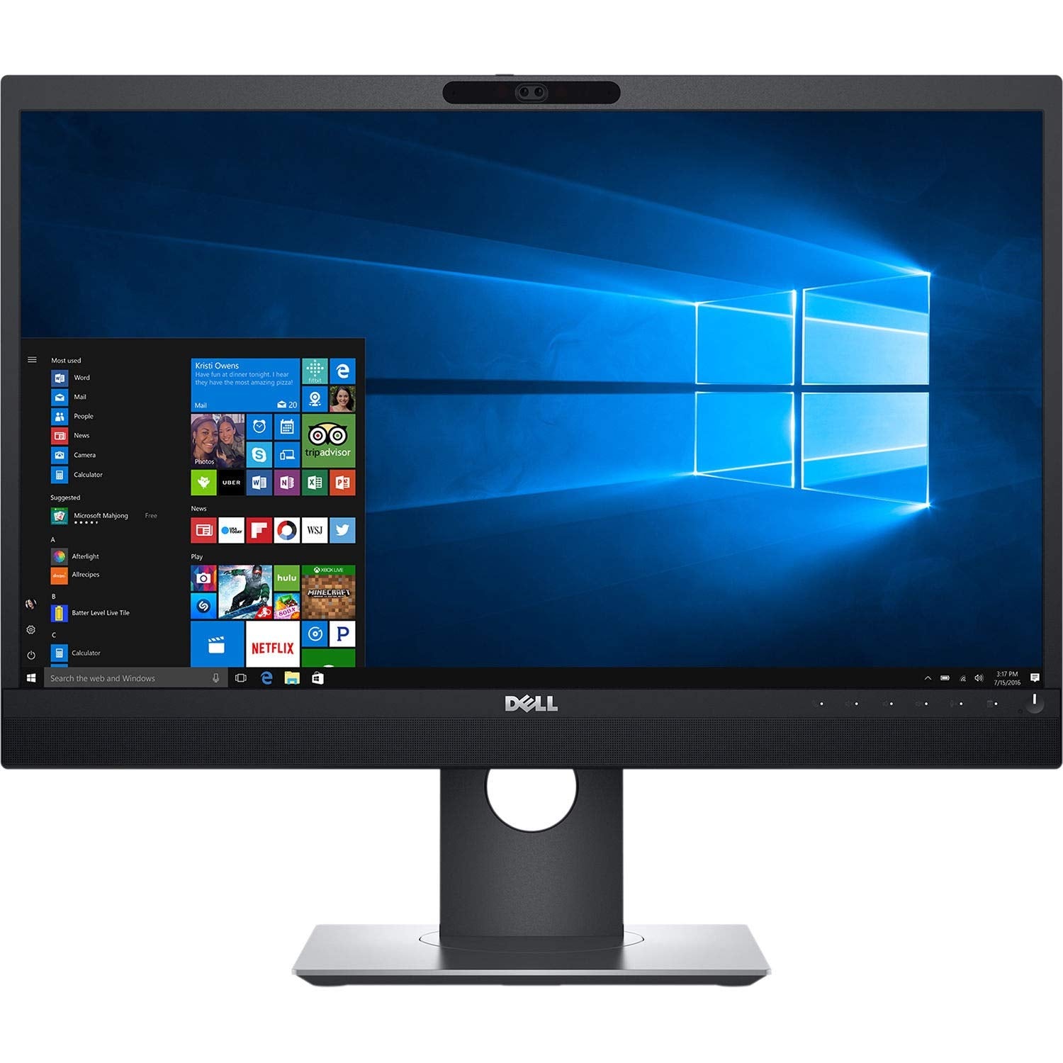 Dell P2418Hzm 24'' Video Conference Full Hd Led Monitor With Built In Speakers