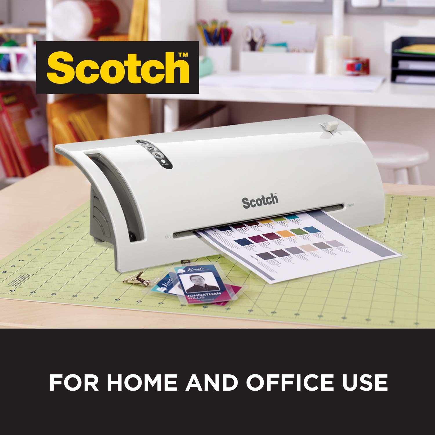 Scotch Thermal Laminator Machine, 5 Minute Warm Up, 9'' Input, For Laminating Sheets Up To 5 Mil Thick