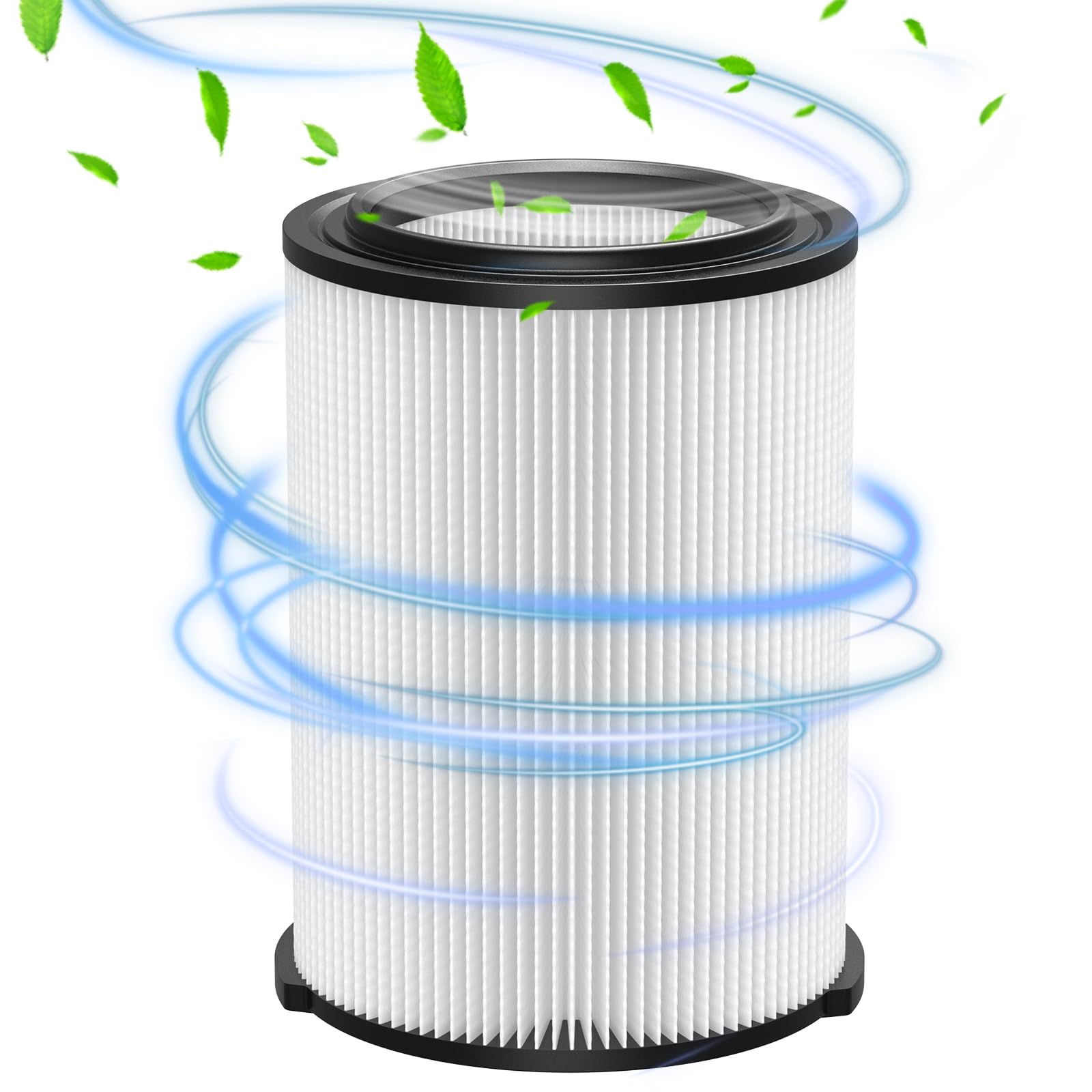 Vf4000 Replacement Filter For Ridgid, Standard Wet/Dry Vac Filter Vf4000 Compatible With Ridgid Vacs Wet Dry 5 20 Gal, 6 9 Gal H