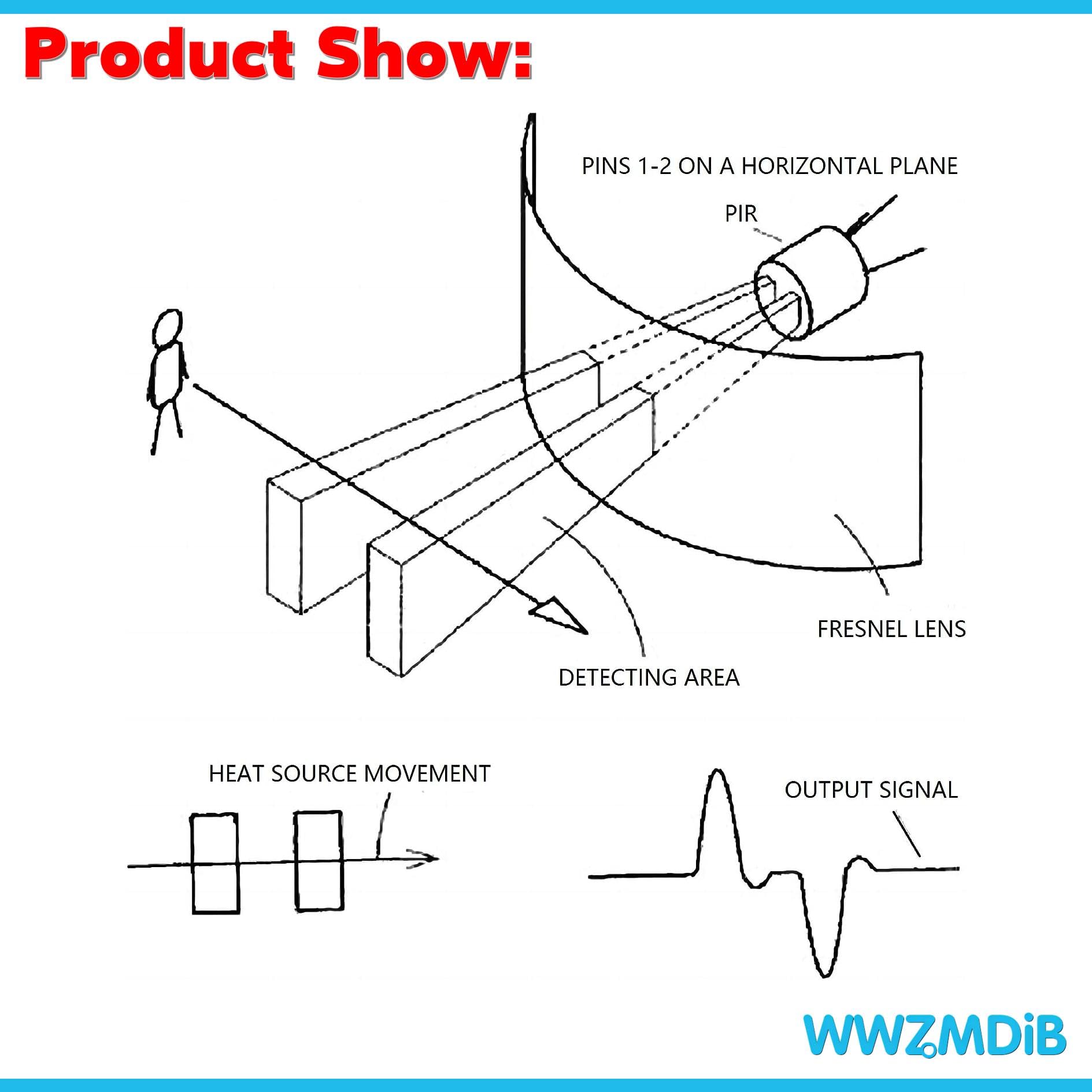 Wwzmdib 5Pcs Am312 Mini Pir Motion Sensor Module Hc Sr312 Ir Human Sensor For Arduino