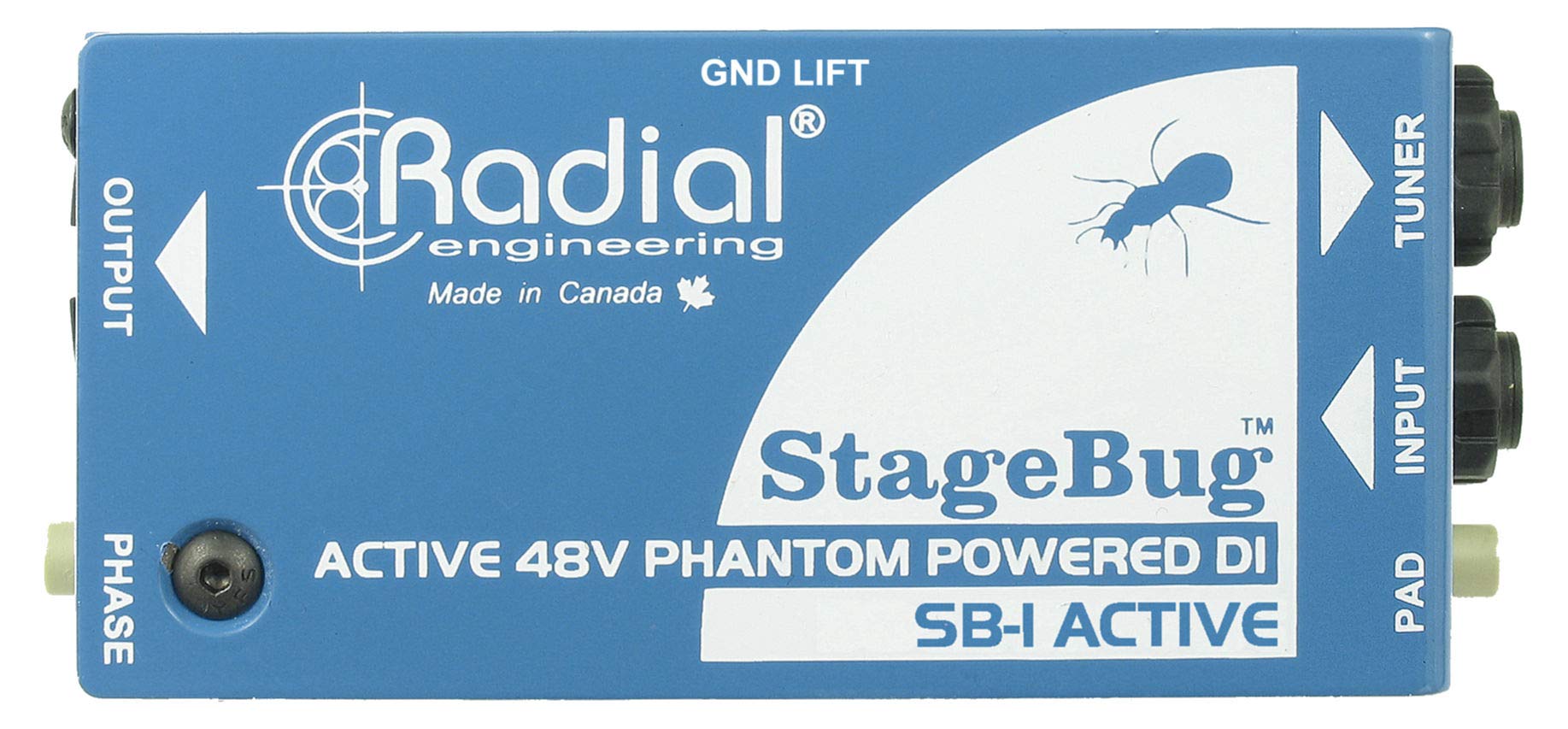 Radial Stagebug Sb 1 Acoustic Active Direct Box