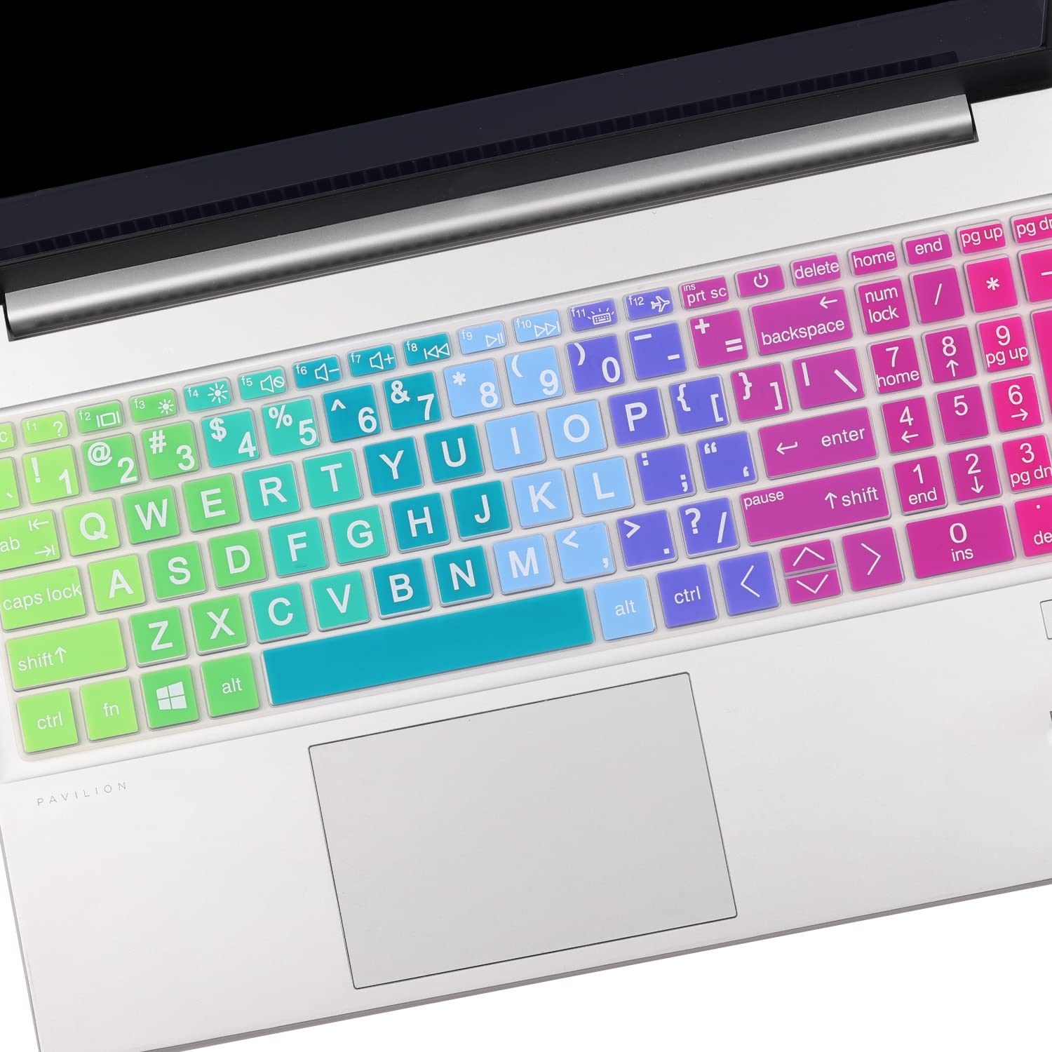 Large Print Keyboard Cover For 2023 2022 Hp 17.3'' Laptop 17T 17Z 17 Cn 17 Cp 17 Cn2063Cl 17 Cp0700Dx 17 Cp1035Cl 17 Cn1063Cl 17