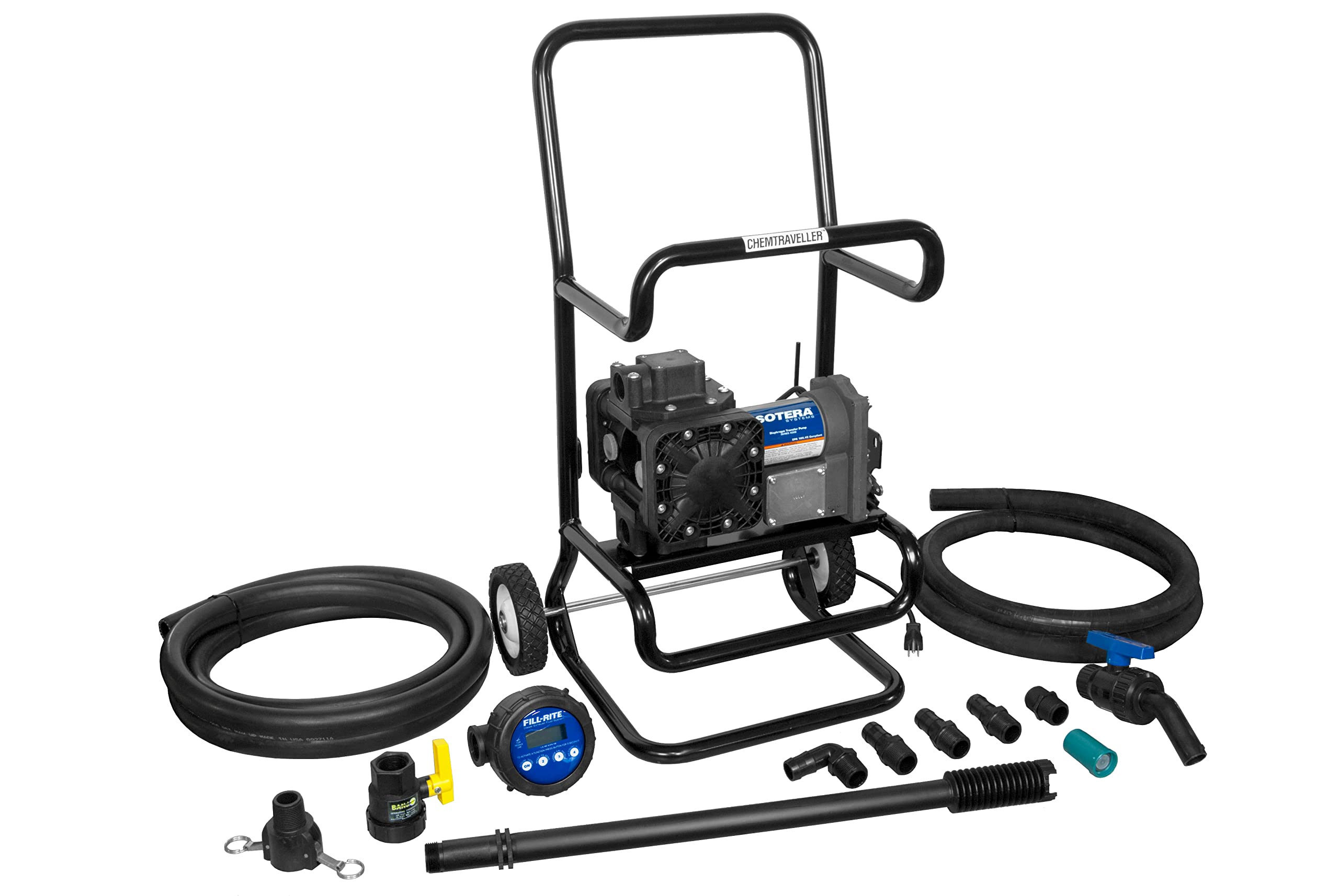 Fill-Rite SS465BEXP 115V AC Chemtraveller, Explosion Proof Motor
