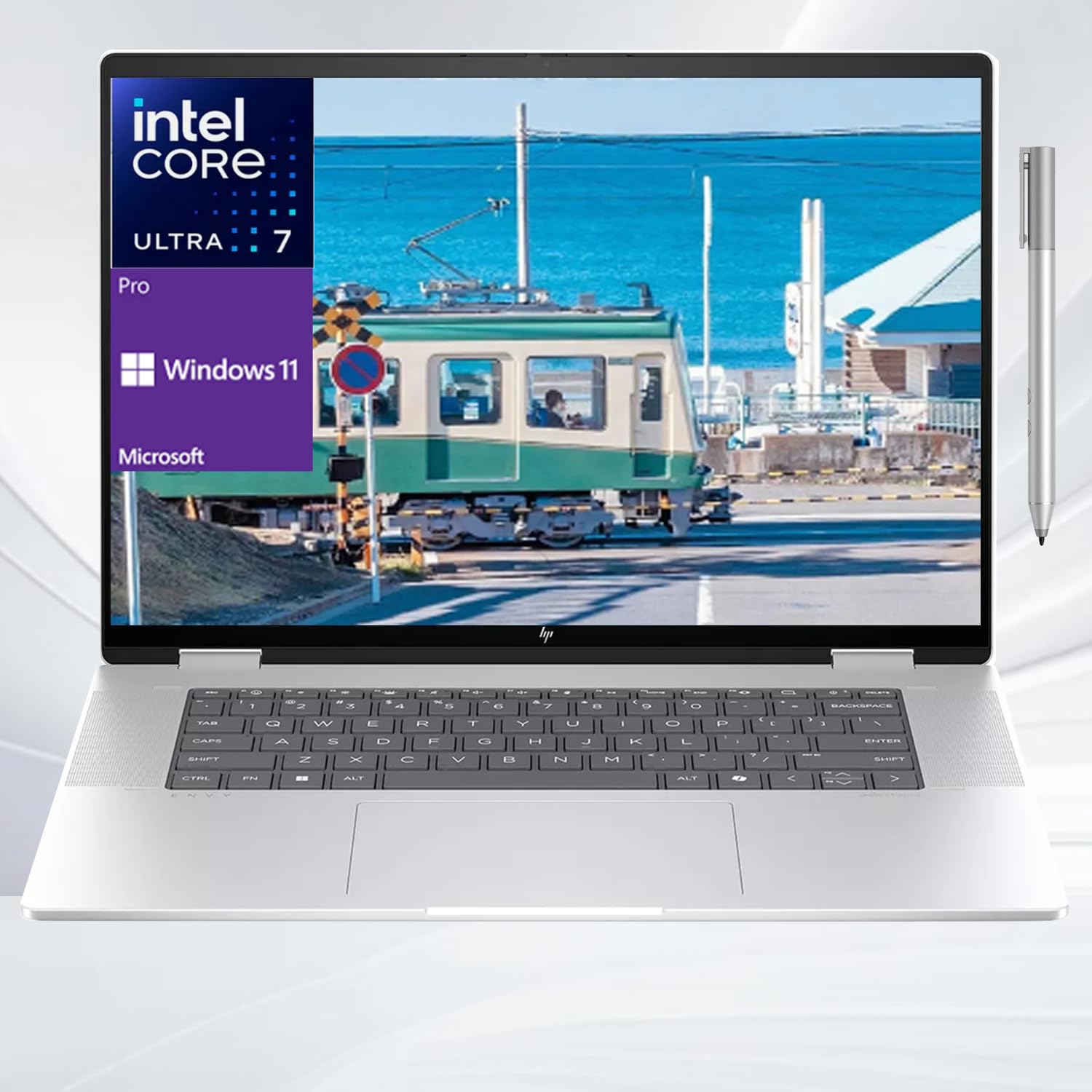 HP Envy X360 16 Ultra 7 AI Business Convertible 2-in-1 Laptop, 16 FHD+ Touchscreen, Intel Ultra 7 155U (Beats Intel i7-1355U), 1