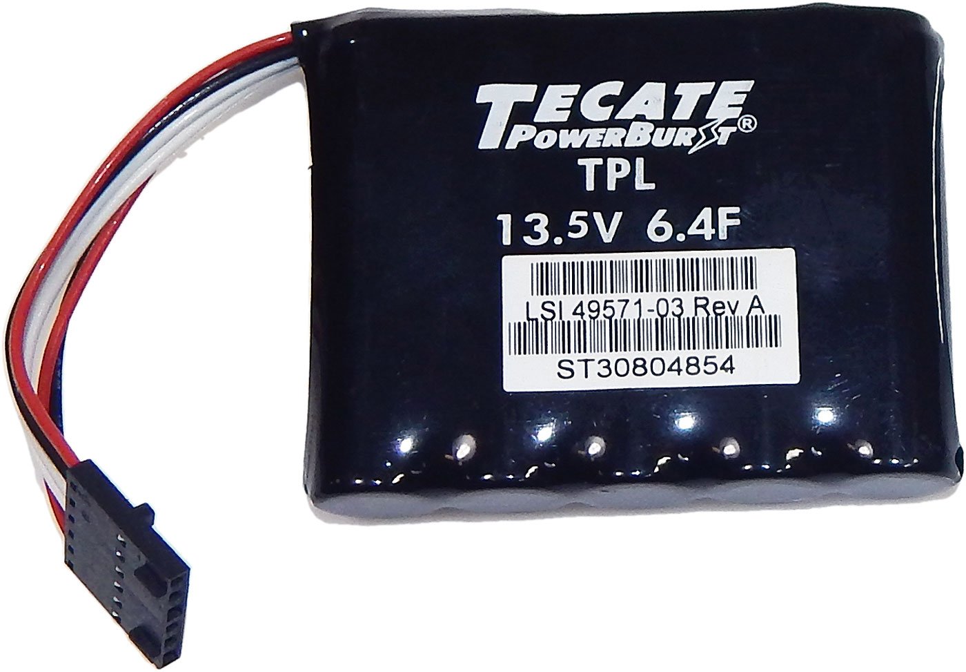 Lsi 13.5V 6.4F Raid Cntrl Cap Battery Pack 49571 03 Tecate Raid Cache Bbu
