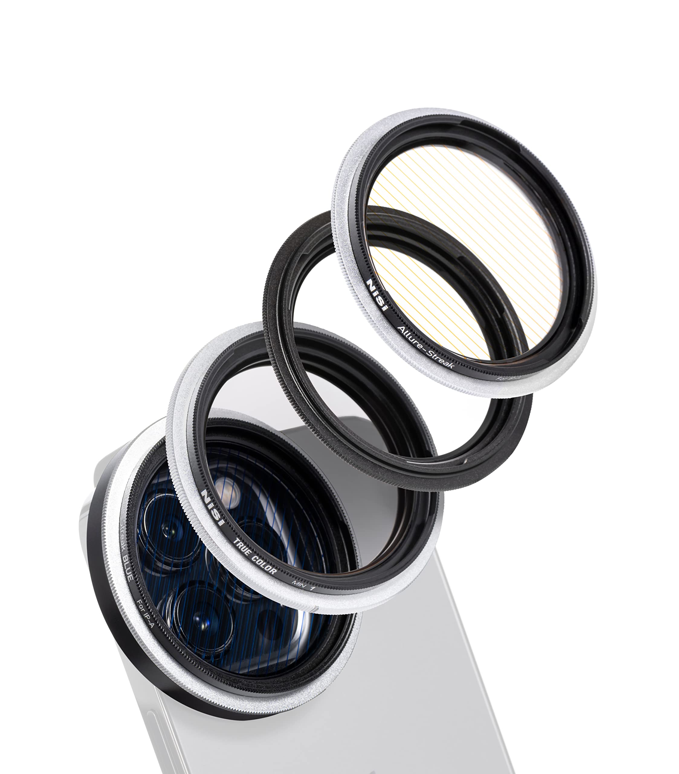 NiSi IP-A Cinema Kit for iPhone | Filter Holder and Four Filters for iPhone Photography and Videography